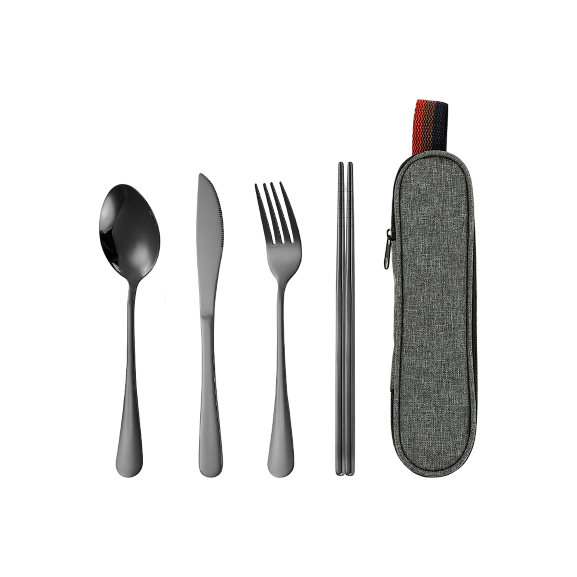 Travel Cutlery Set 4pcs - Image 4
