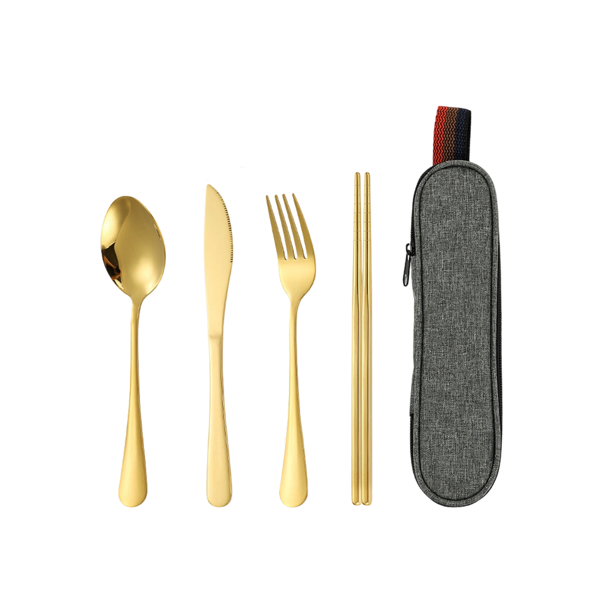 Travel Cutlery Set 4pcs - Image 3