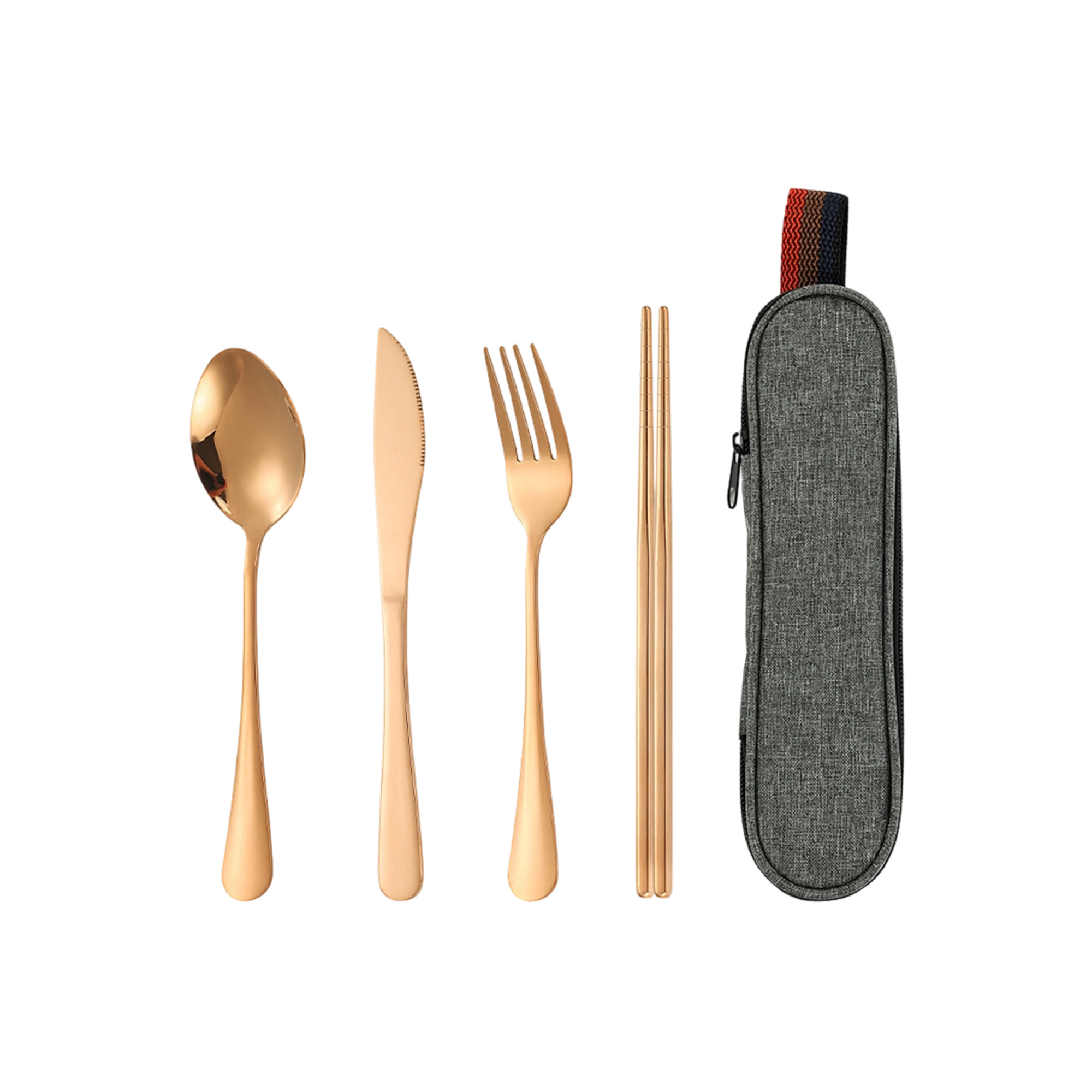 Travel Cutlery Set 4pcs - Image 5