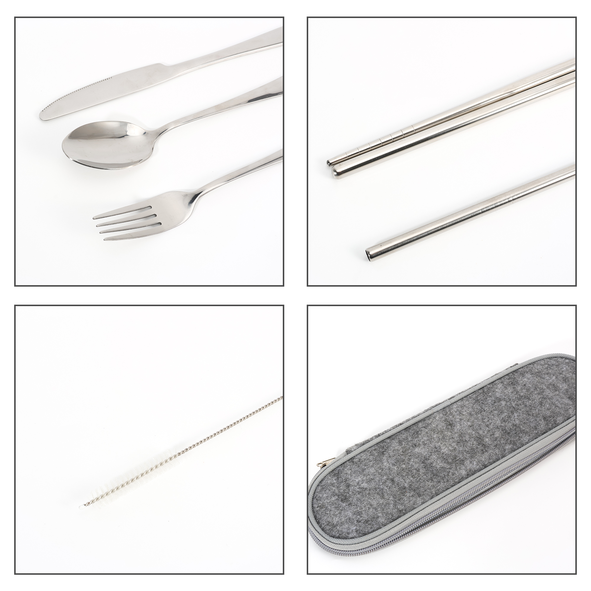 Stainless Steel Flatware Set 7pcs - Image 9