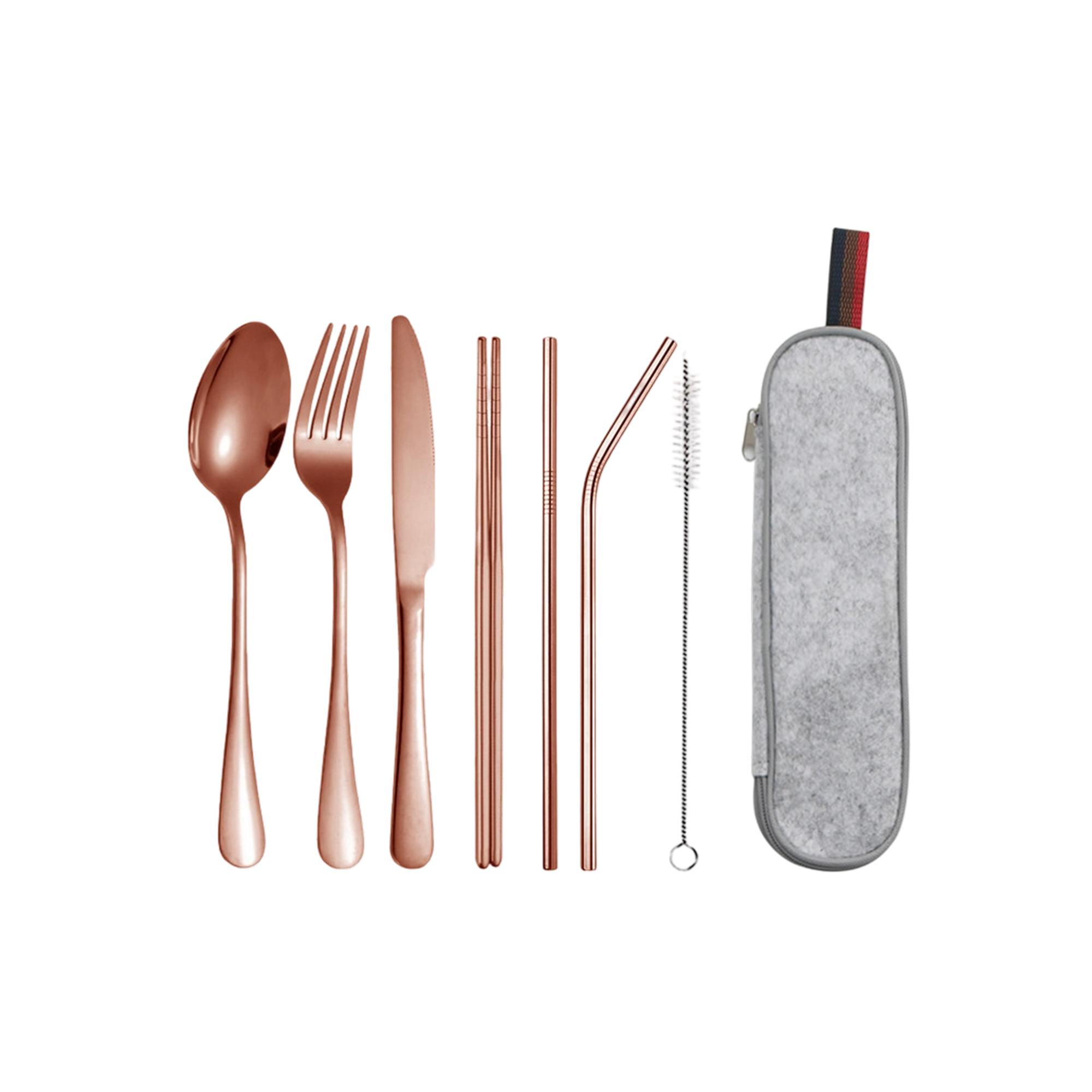 Stainless Steel Flatware Set 7pcs - Image 4