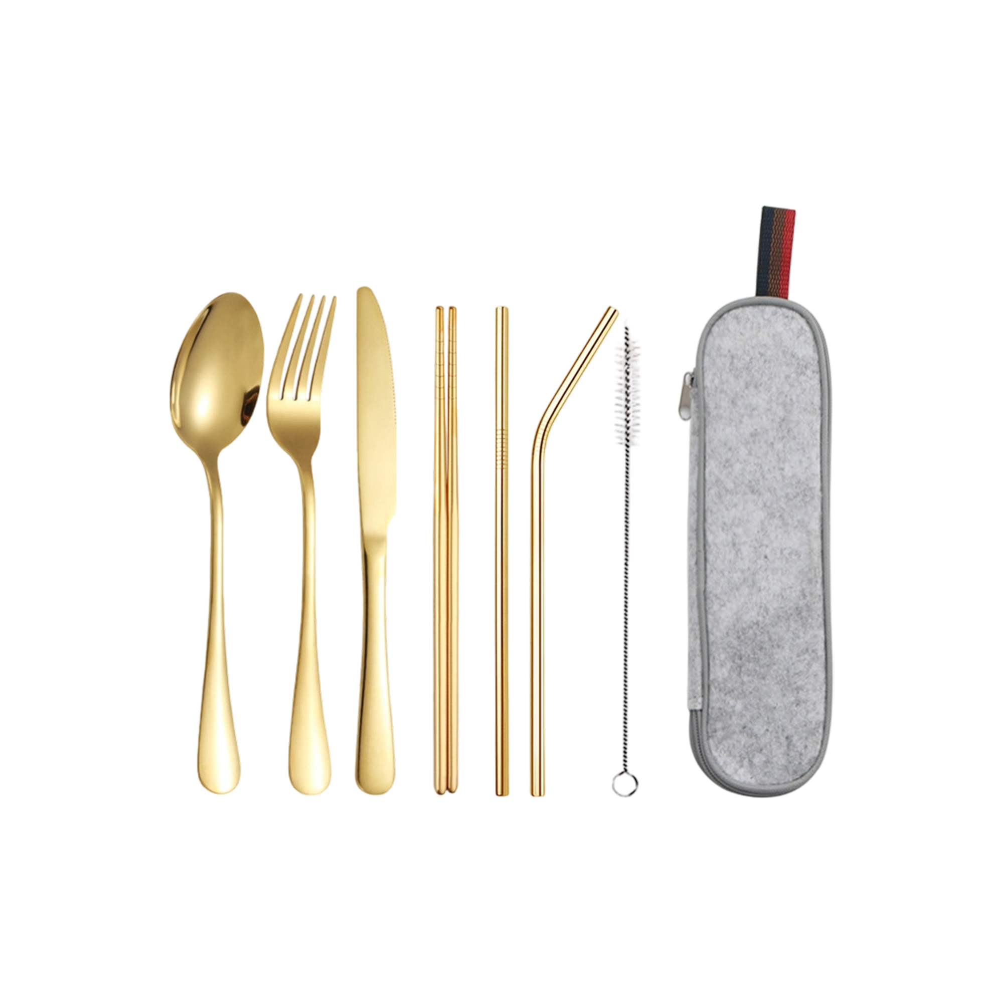 Stainless Steel Flatware Set 7pcs - Image 3