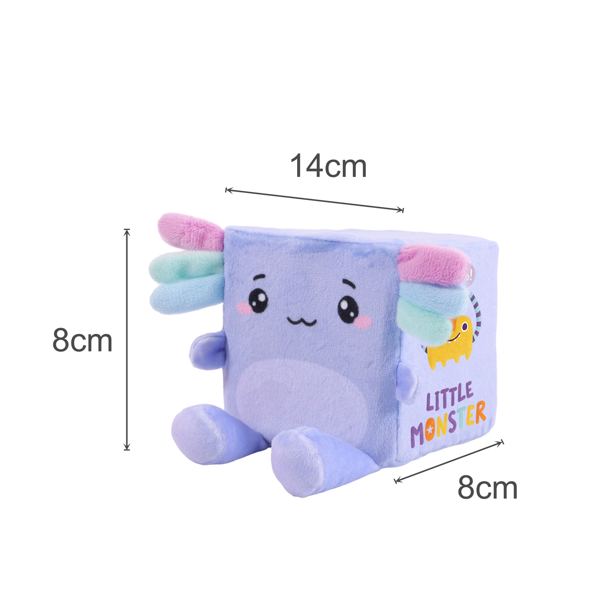 Block Plush Toy with O Ring - Image 5
