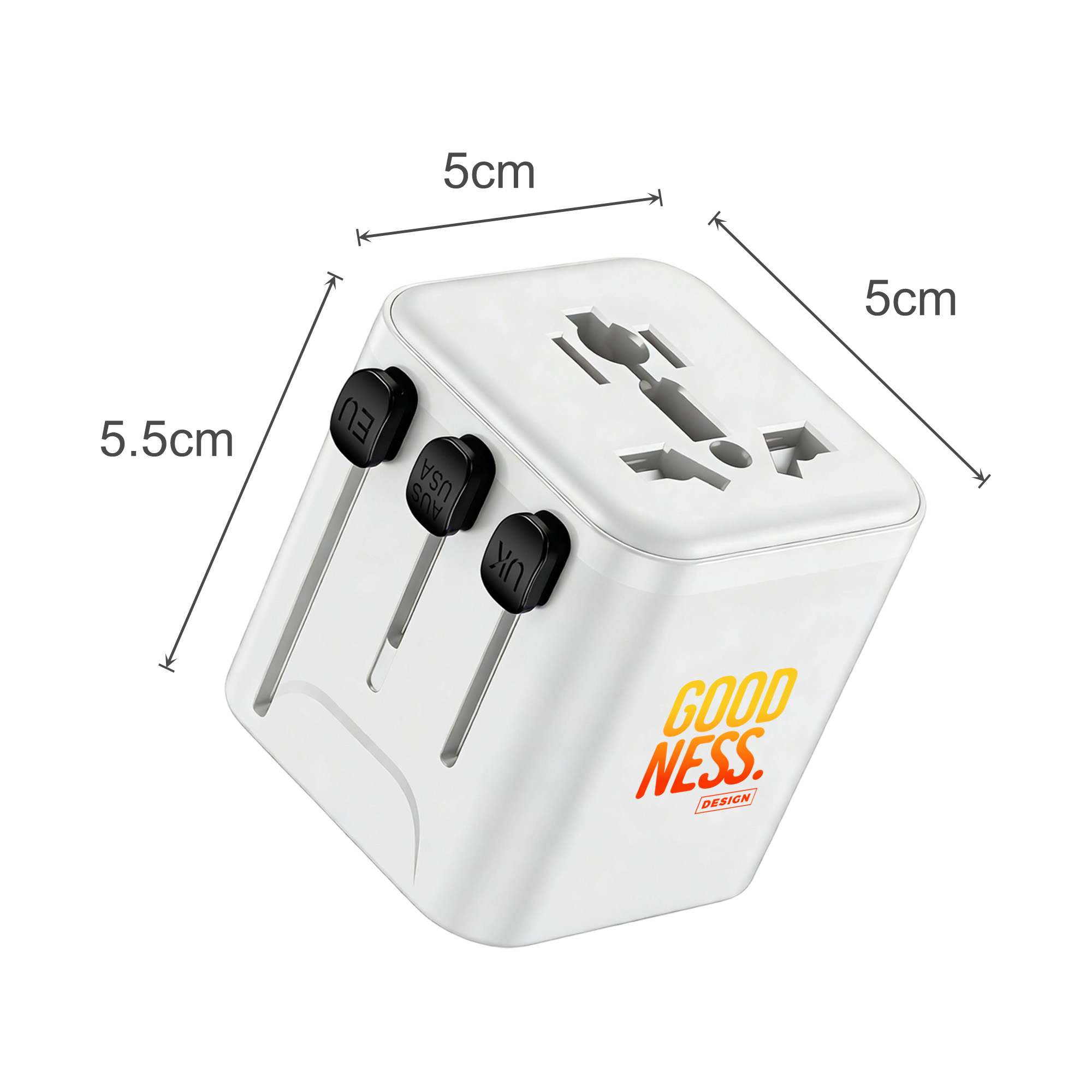 Mini Universal Travel Adapter (No USB Port) - Image 5