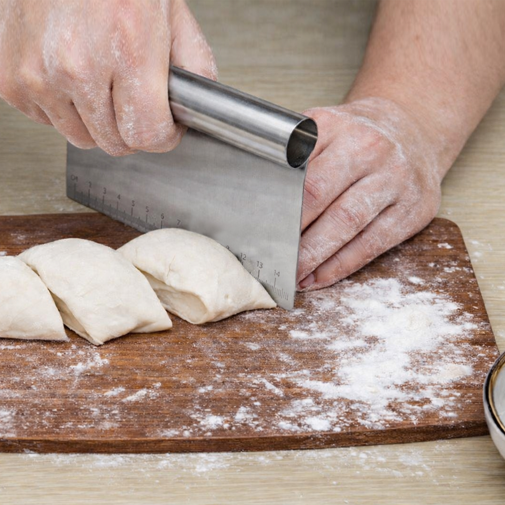Stainless Steel Flour Cutter With Measurements - Image 6