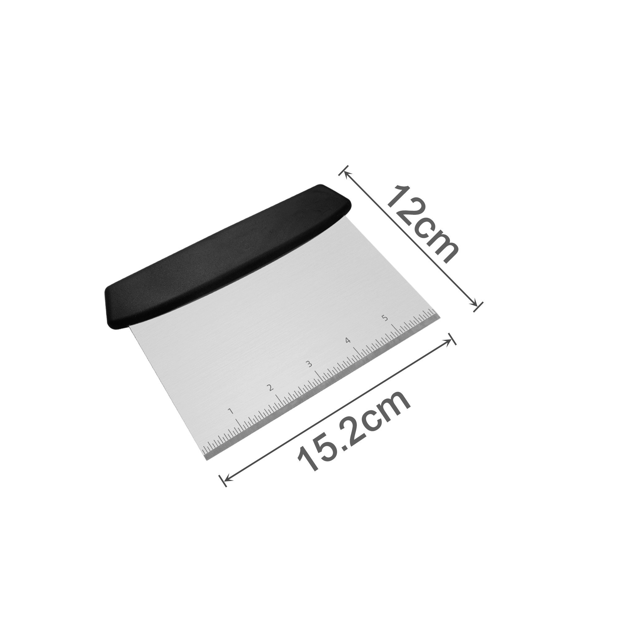Bench Scraper With Plastic Handle - Image 3