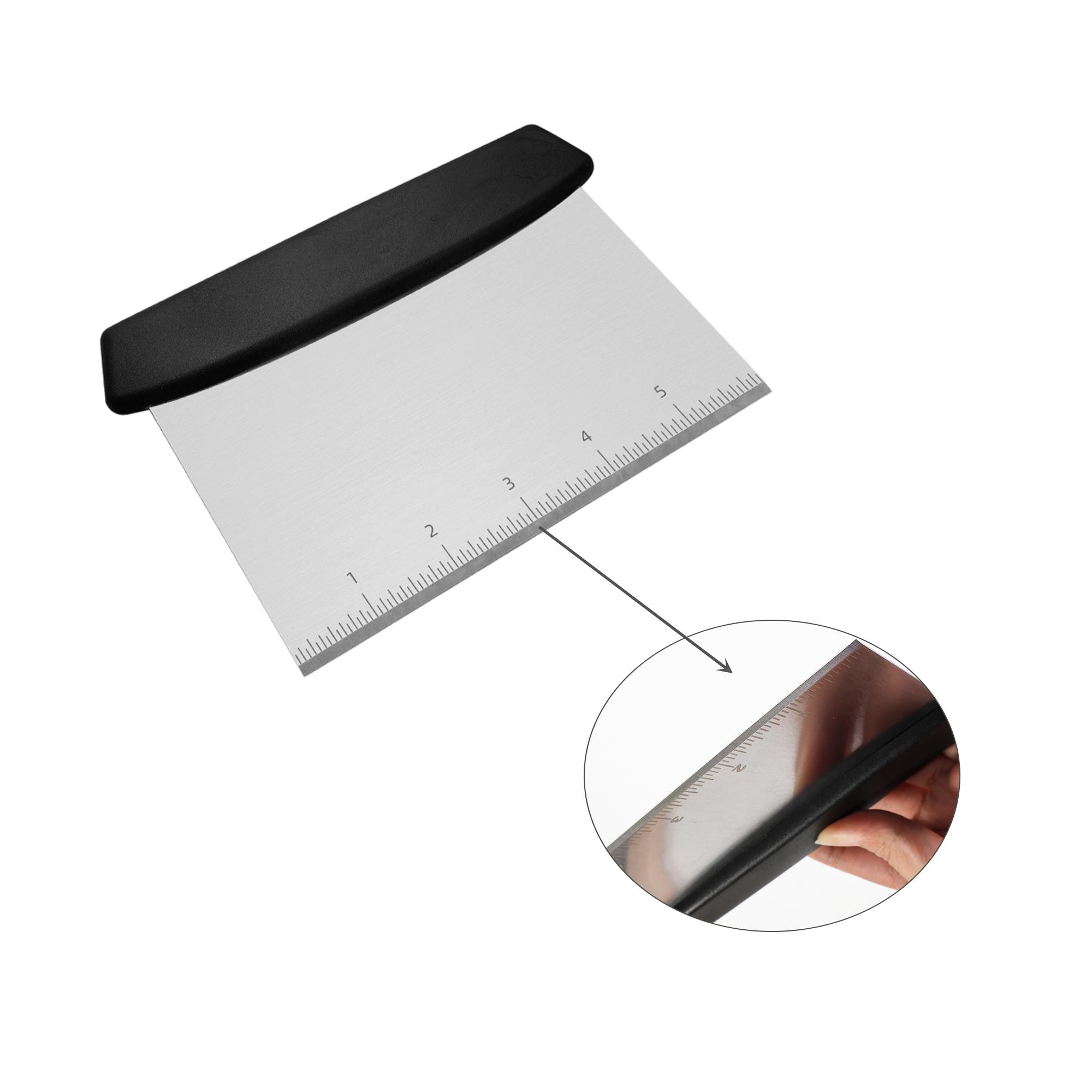 Bench Scraper With Plastic Handle - Image 5