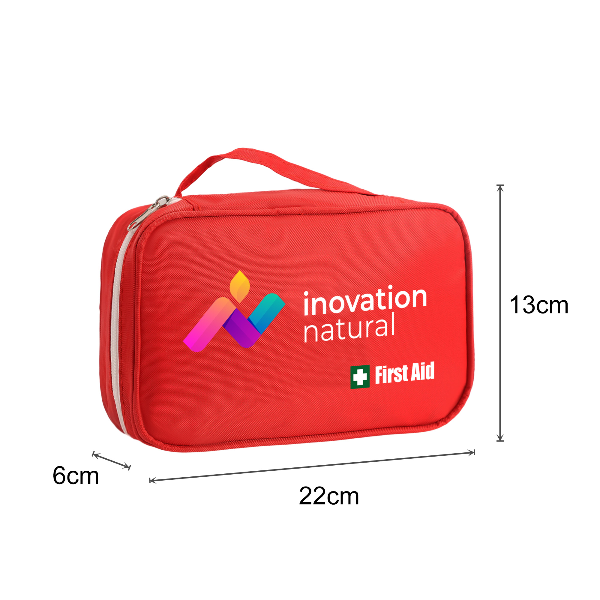Empty First Aid Kit Bag with Handle - Image 4