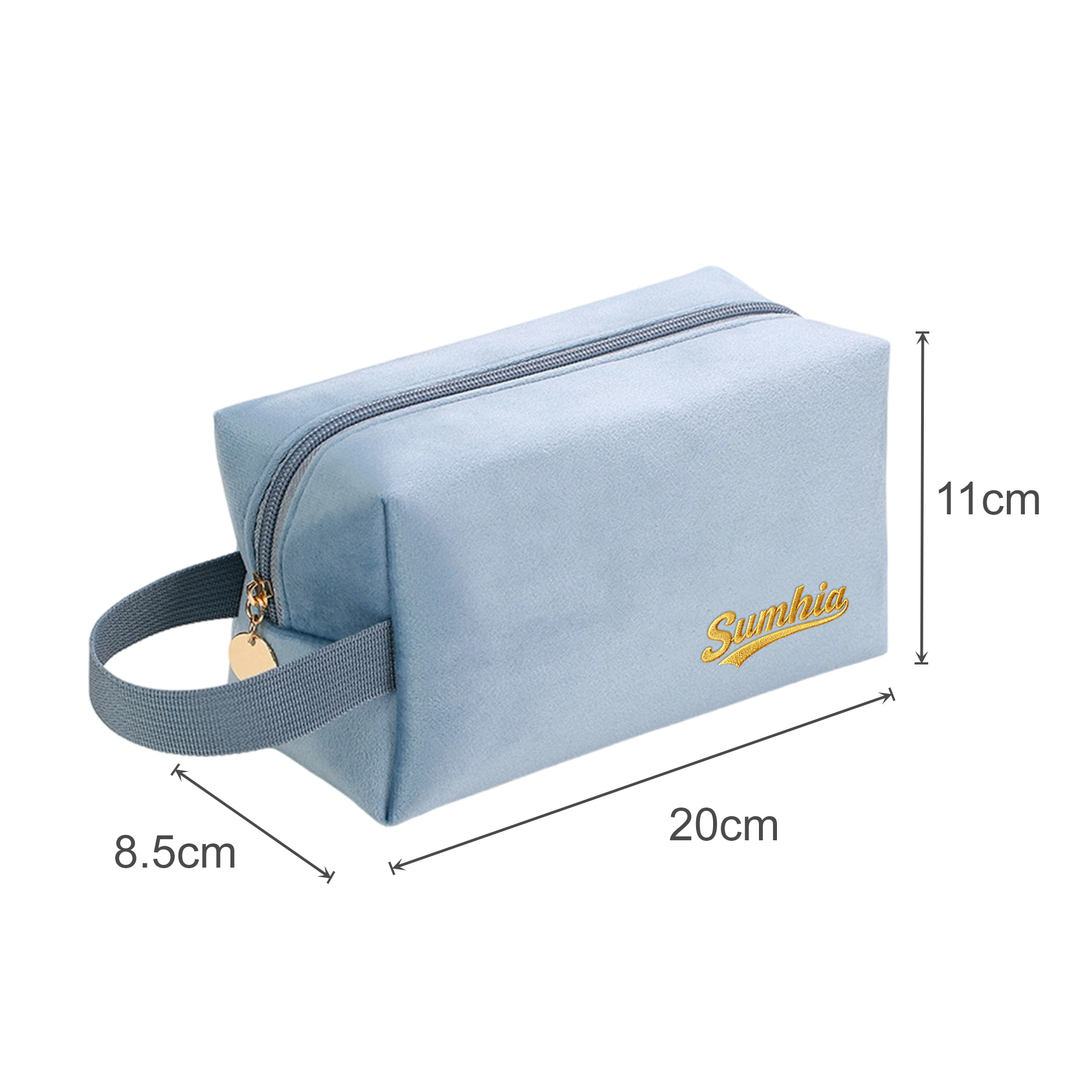 Flannel Cosmetic Bag - Image 8