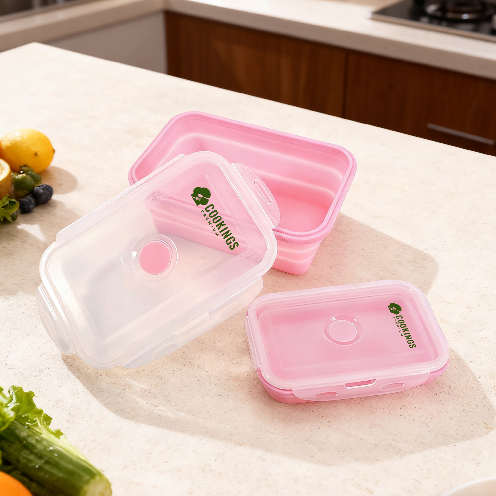 Collapsible Silicone Food Storage Container - Image 11