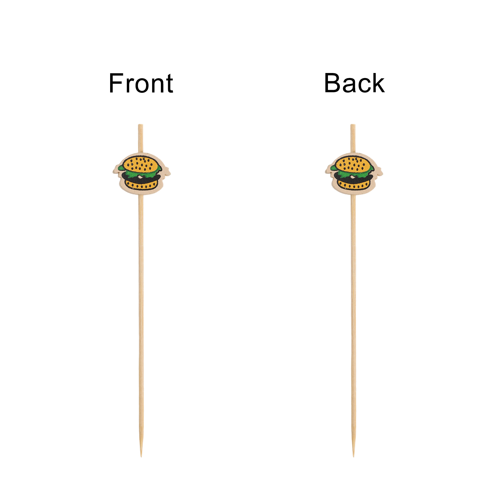 Pack of 100 Custom Cocktail Bamboo Skewers - Image 4