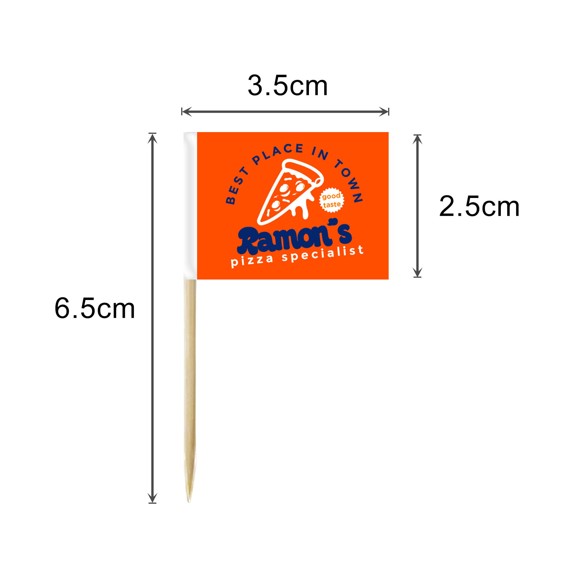 Pack of 100 Labeling Stick Flags - Image 2
