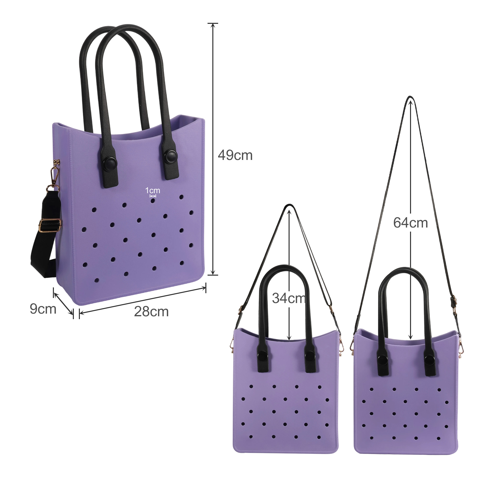 EVA Holes Tote Bag - Image 7