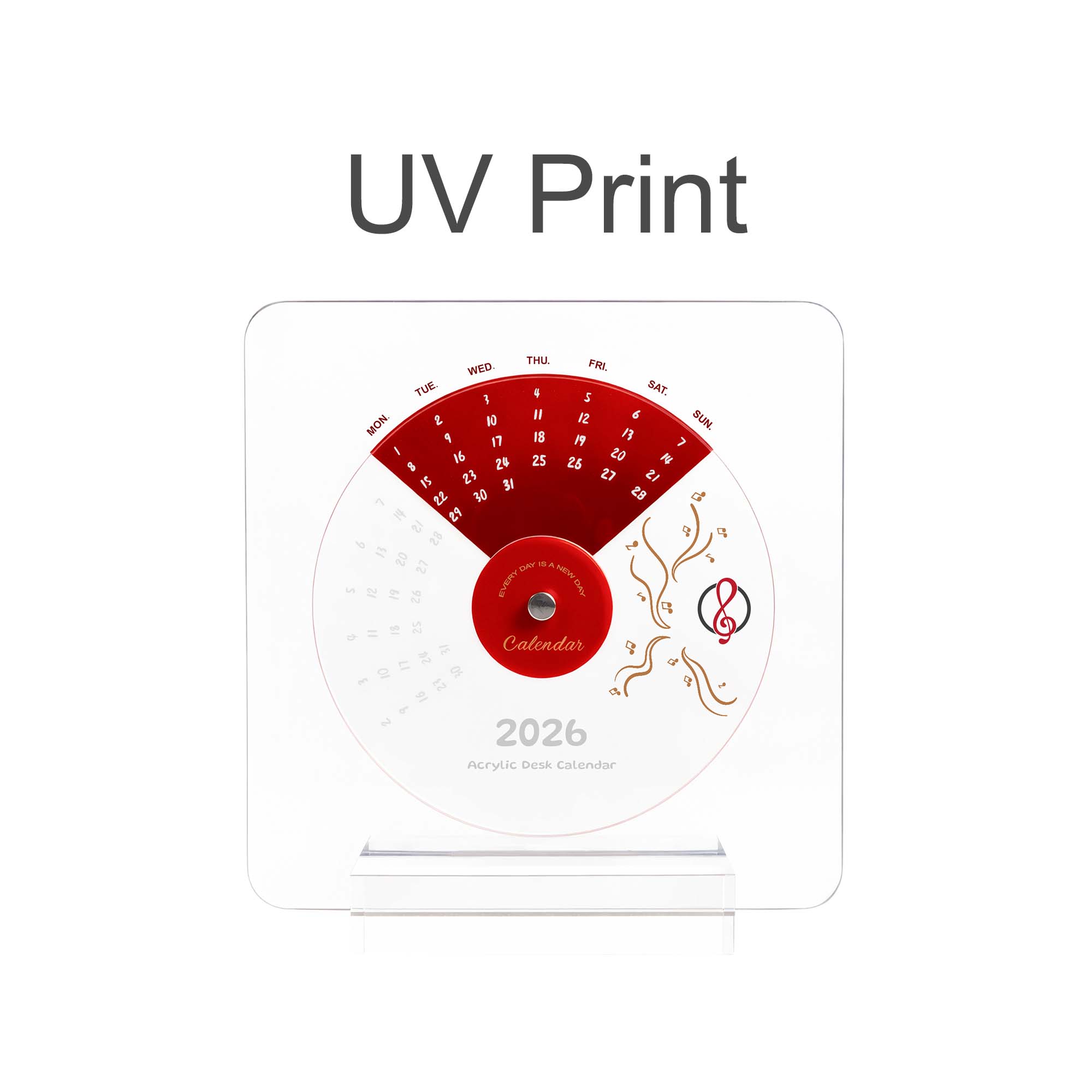 Acrylic Desk Calendar - Image 3