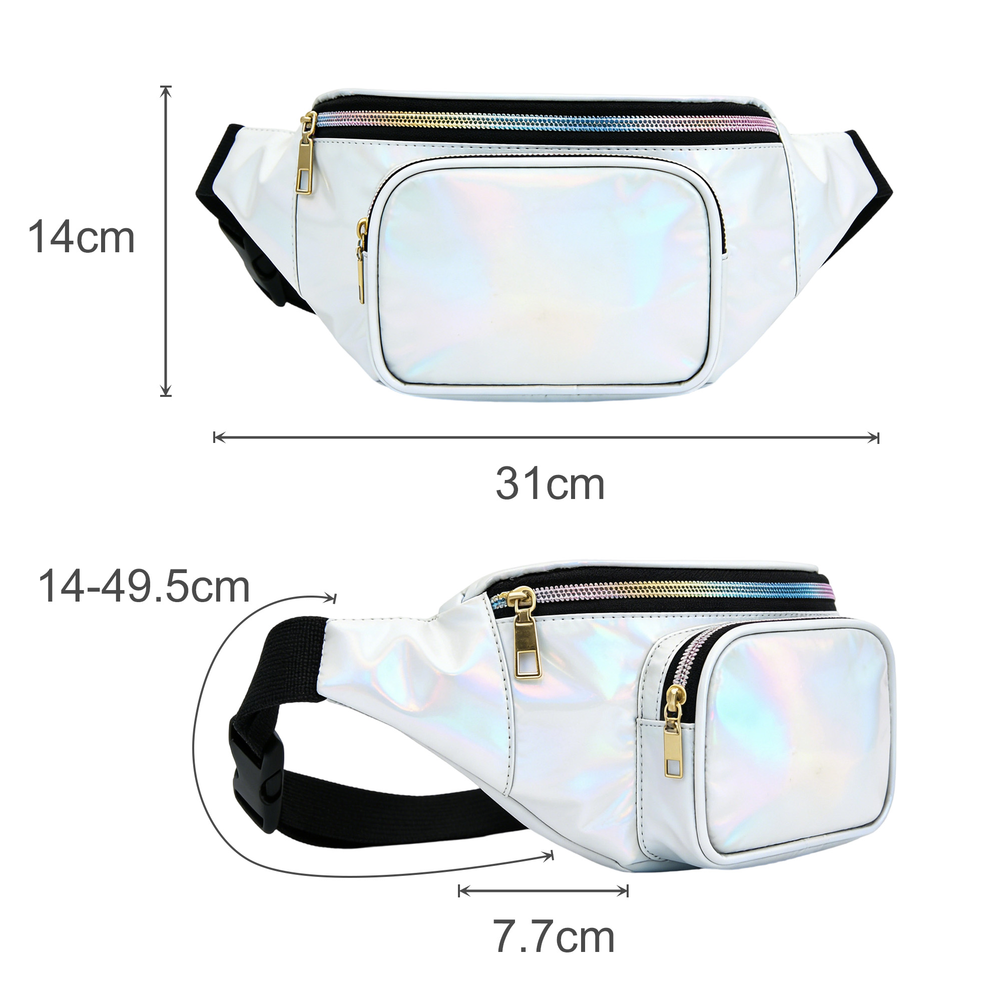 Holographic Waist Bag - Image 7