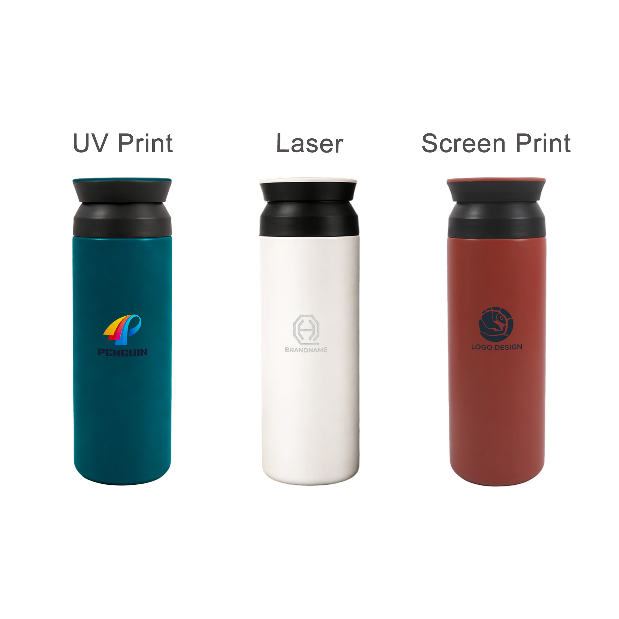 350ML/500ML Double Wall Stainless Steel Drink Bottle - Image 7