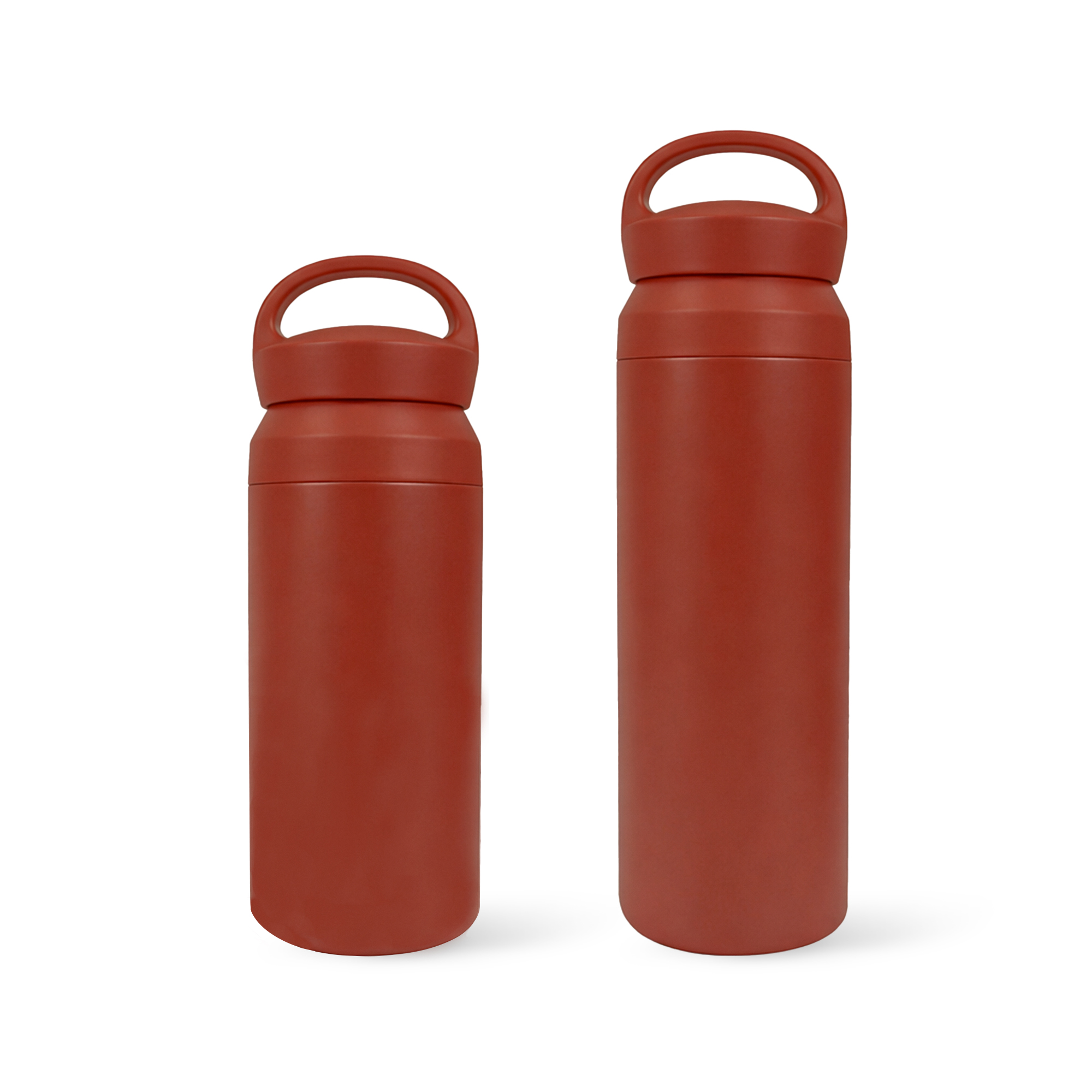 350ML/500ML Double Wall Stainless Steel Drink Bottle with Handle - Image 4