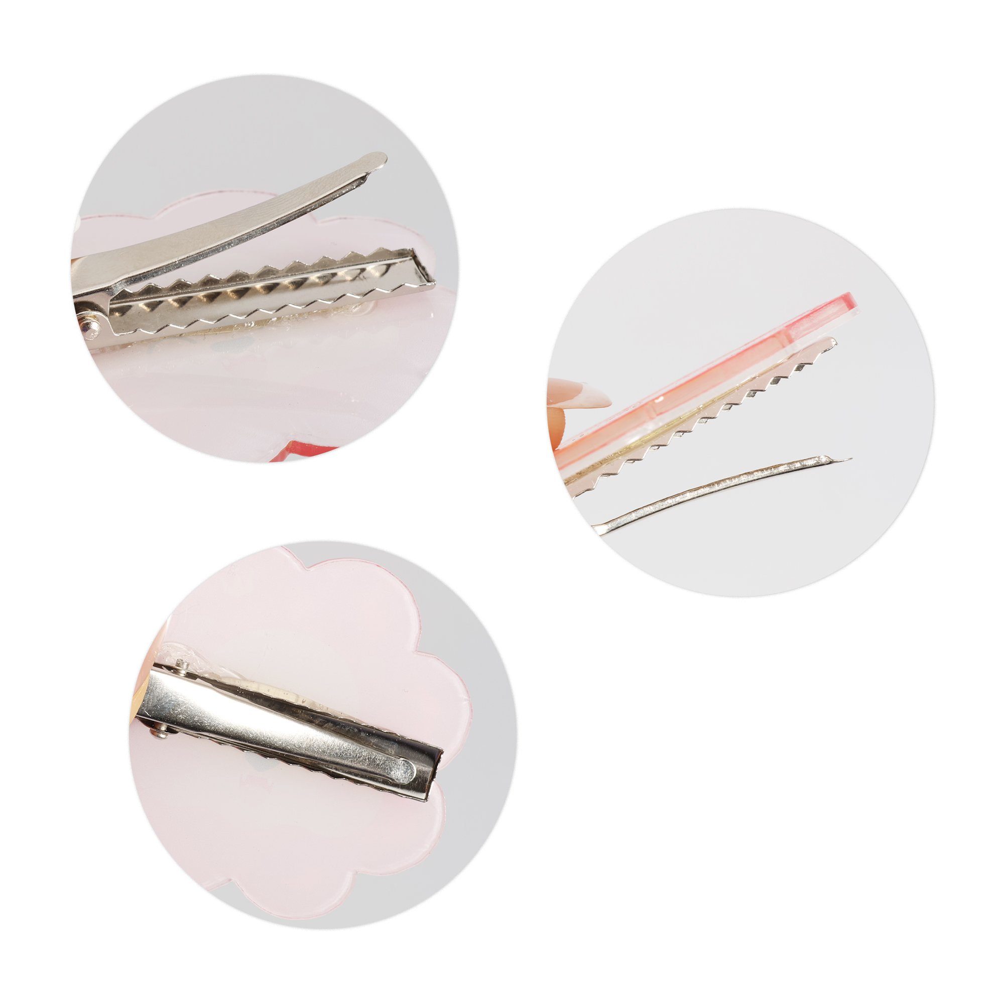 Custom Shape Acrylic Hair Clip - Image 9