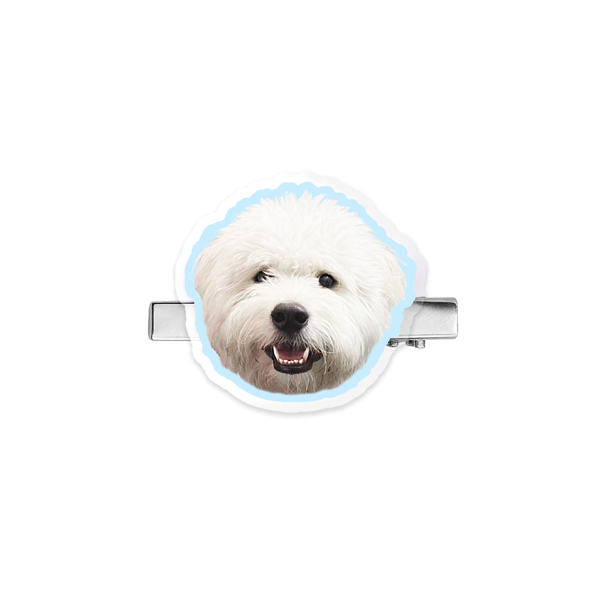 Custom Shape Acrylic Hair Clip - Image 5