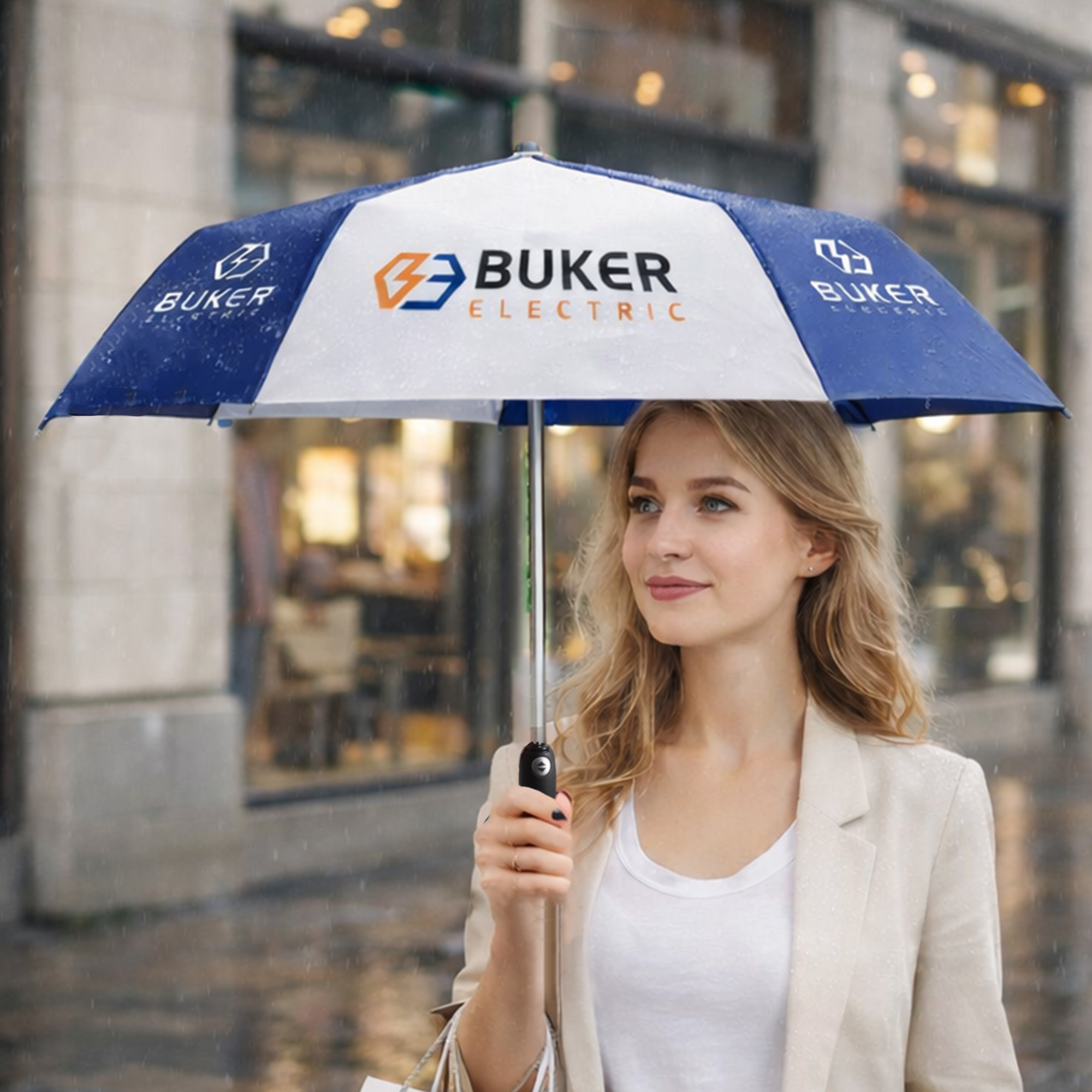 21'' Automatic Open & Close Umbrella - Image 8