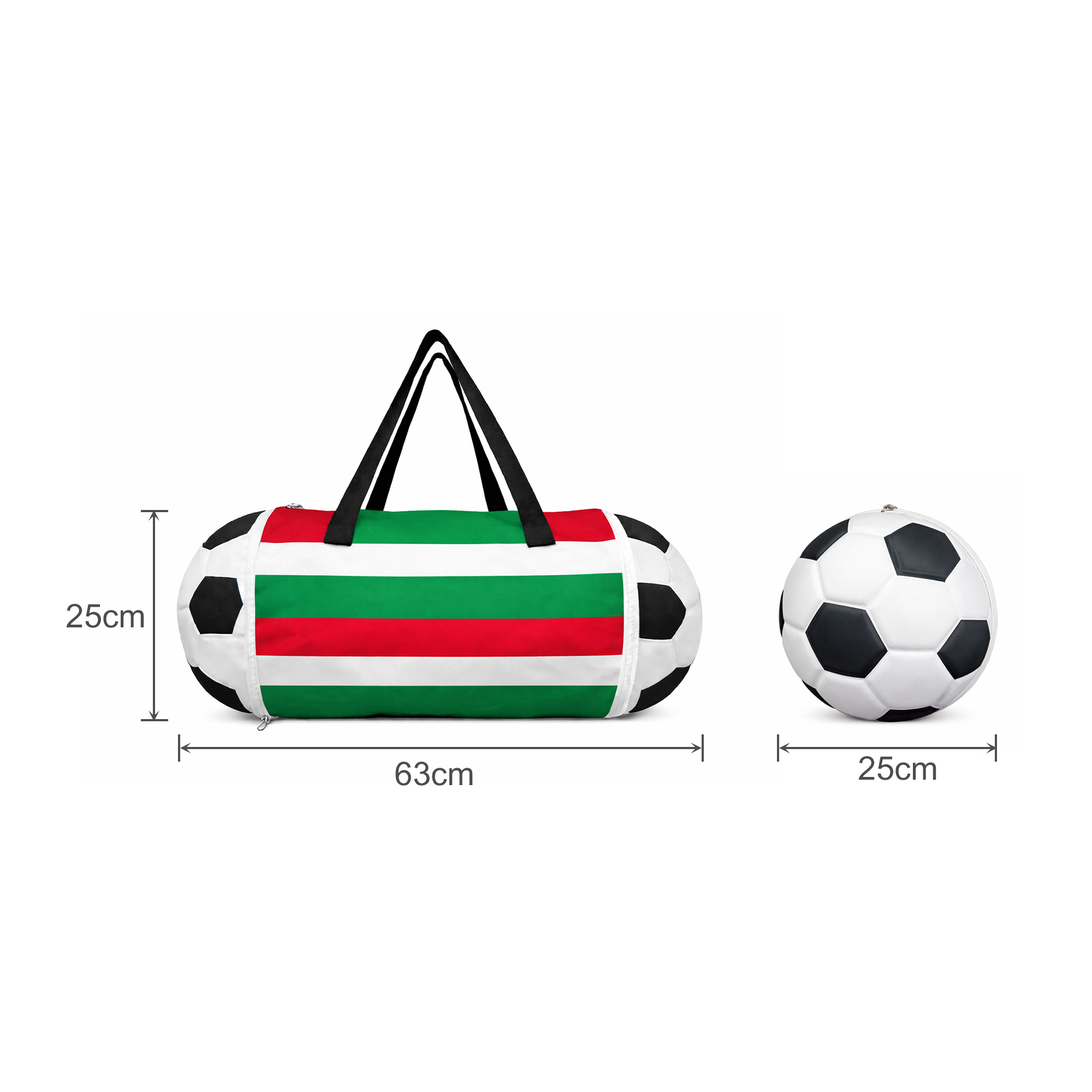 Full Colour Foldable Duffel Bag - Image 2