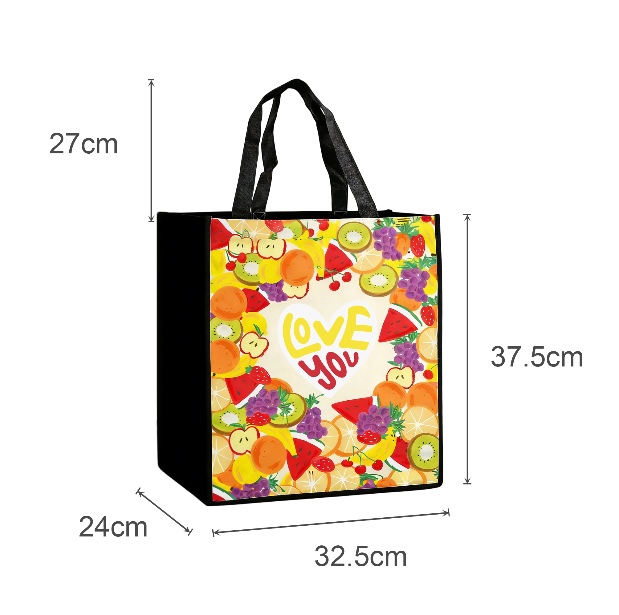 Custom Sublimation Tote Bag - Image 3
