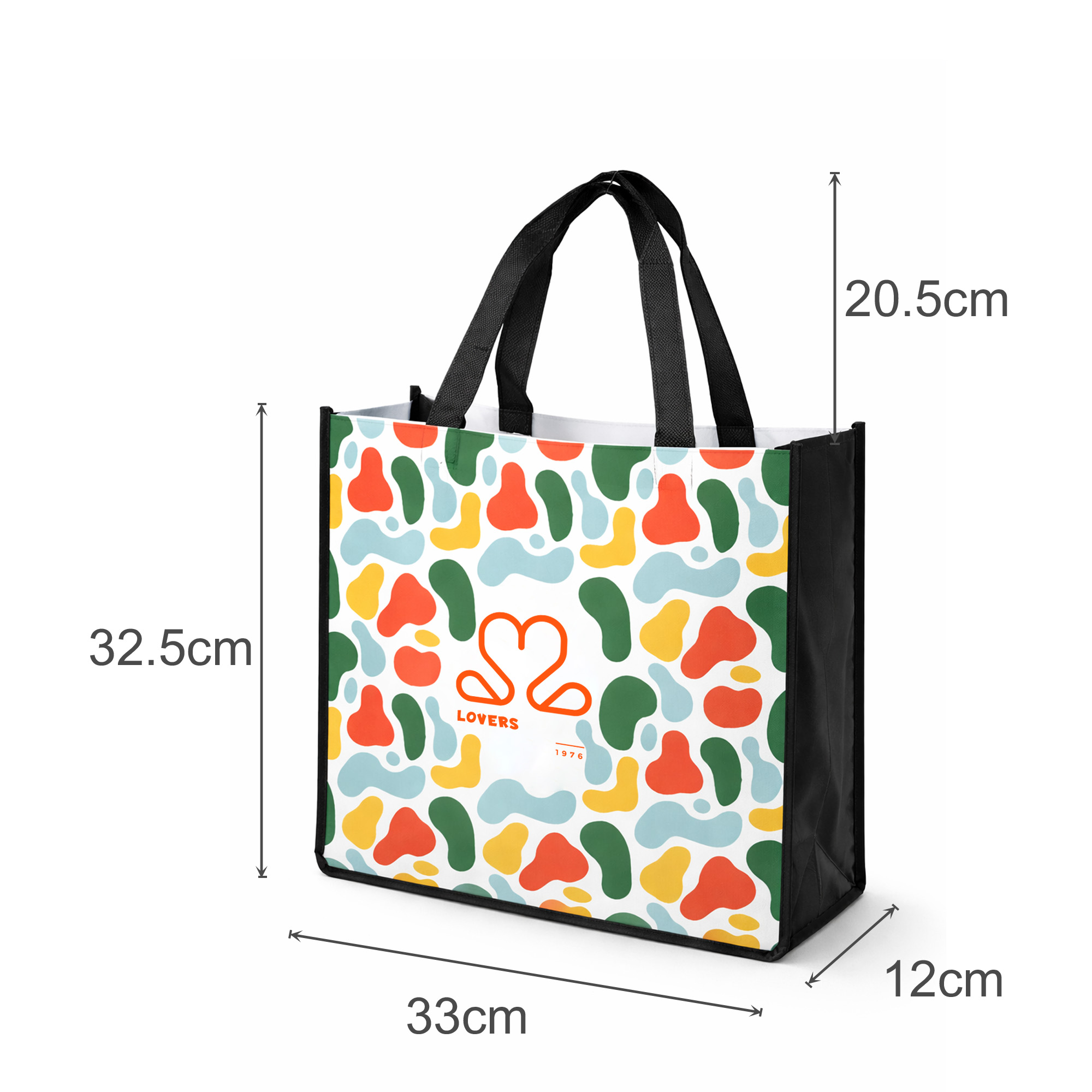 Vibrant Sublimation Tote Bag - Image 3