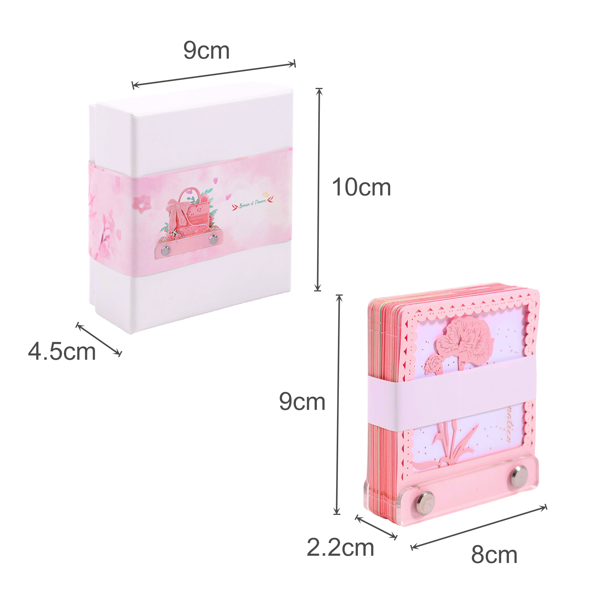 3D Paper Art Handbag Tear-off Notepad - Image 4