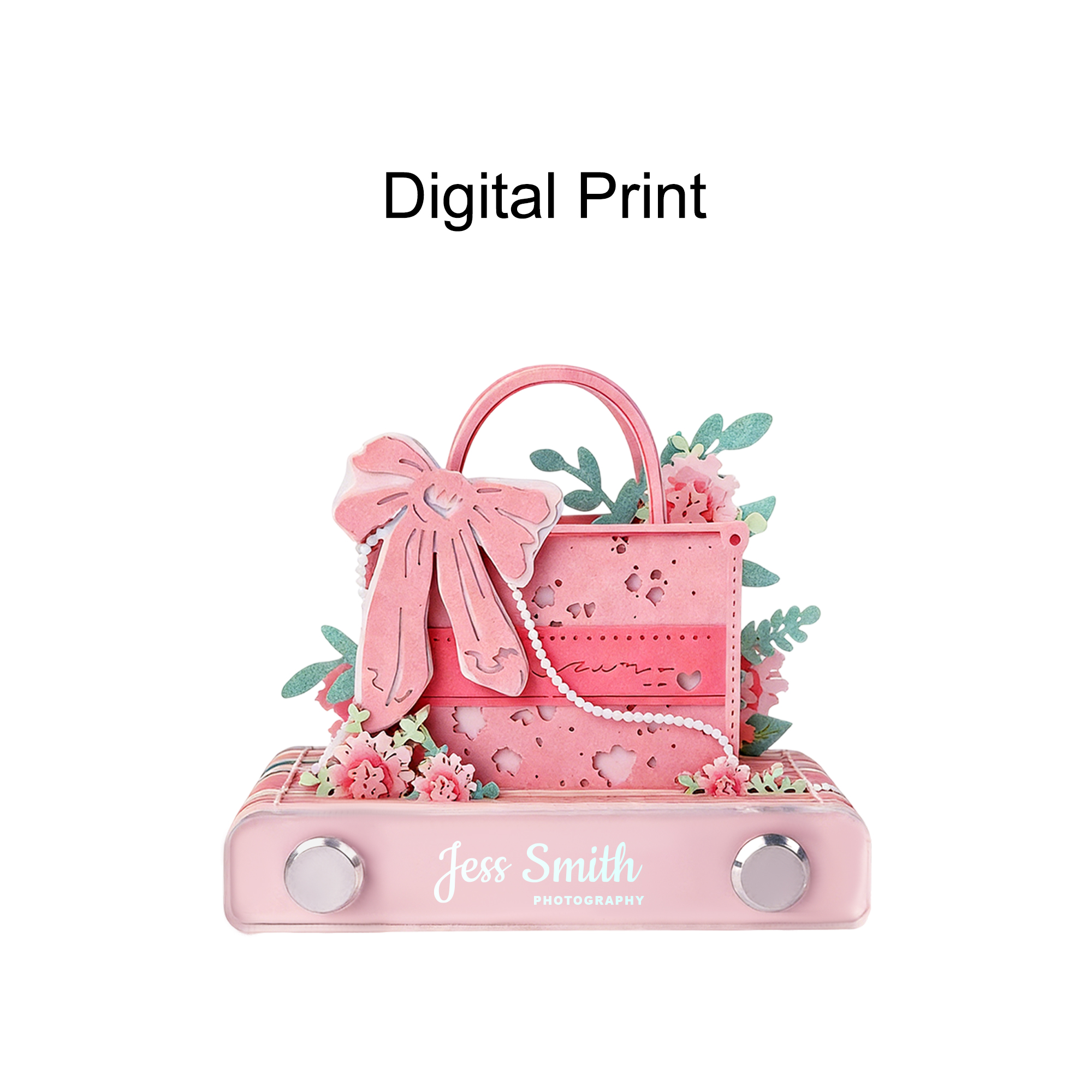 3D Paper Art Handbag Tear-off Notepad - Image 5