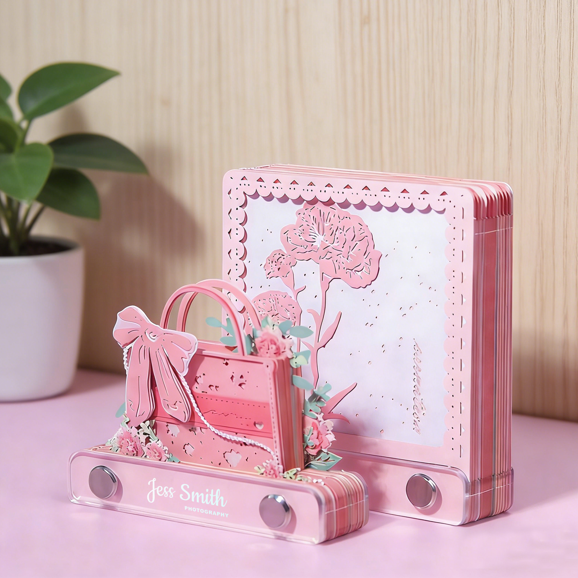 3D Paper Art Handbag Tear-off Notepad - Image 11