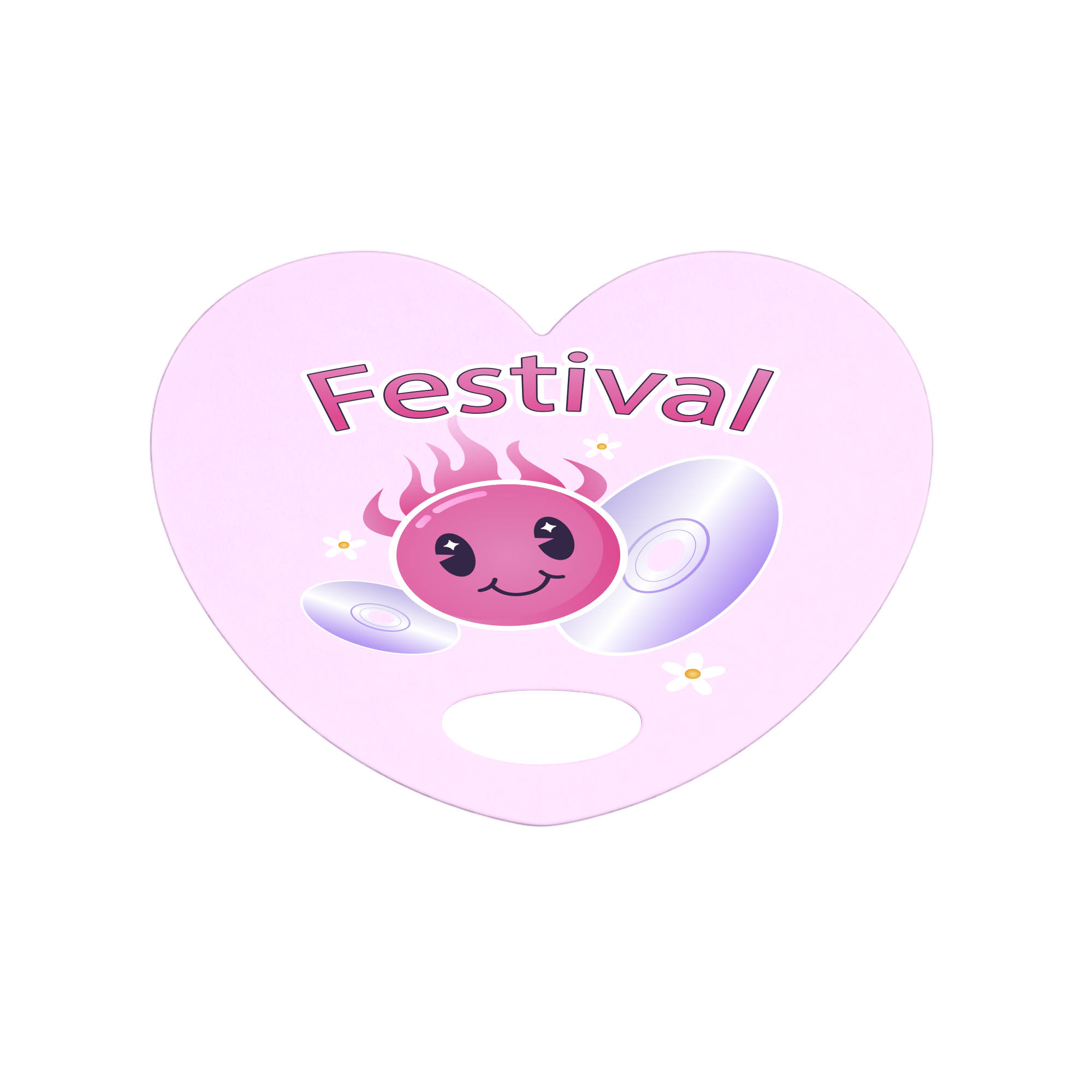 Custom Shape PP Fan without Handles - Image 7