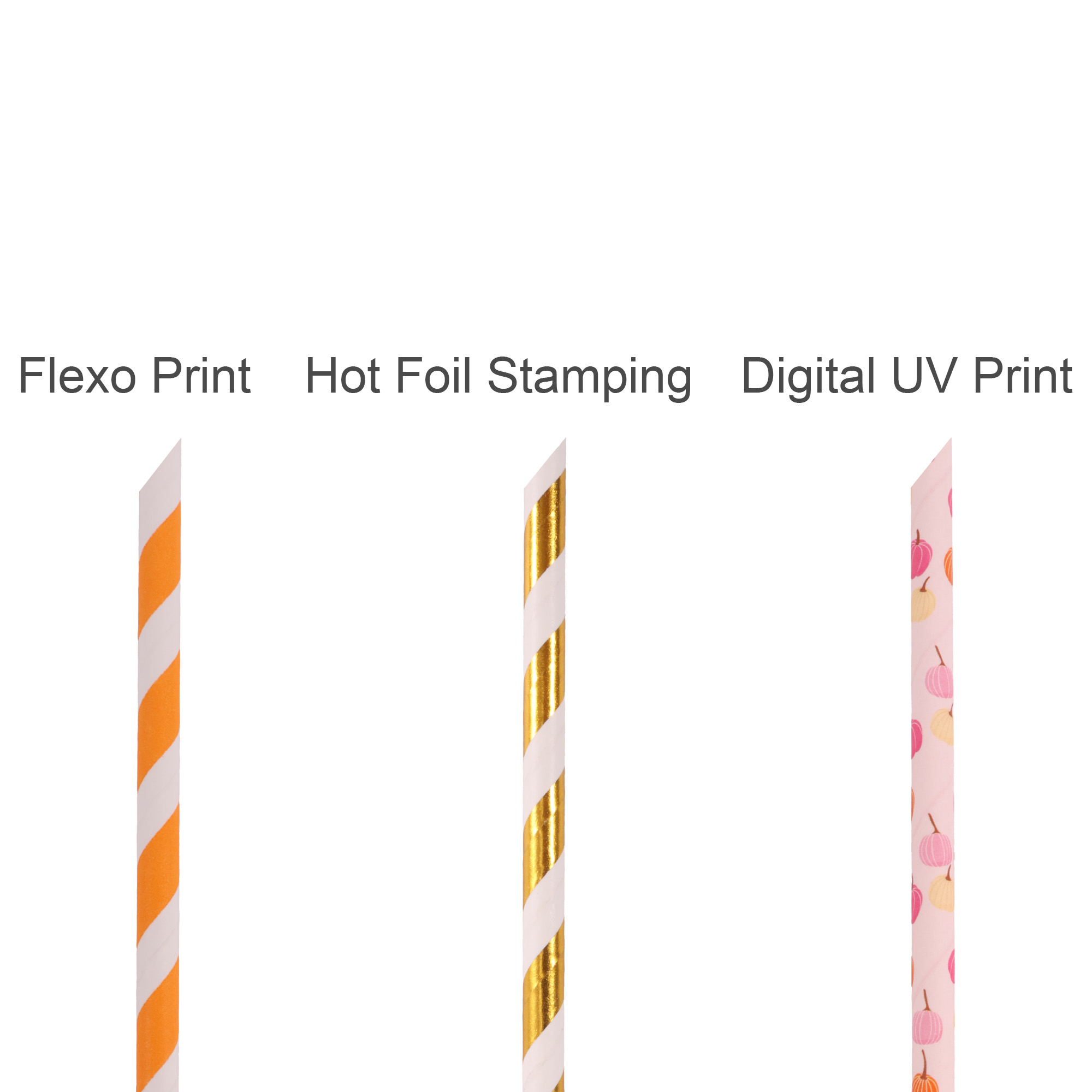 Custom Disposable 4-Ply Straight Angled Paper Straws - Image 8