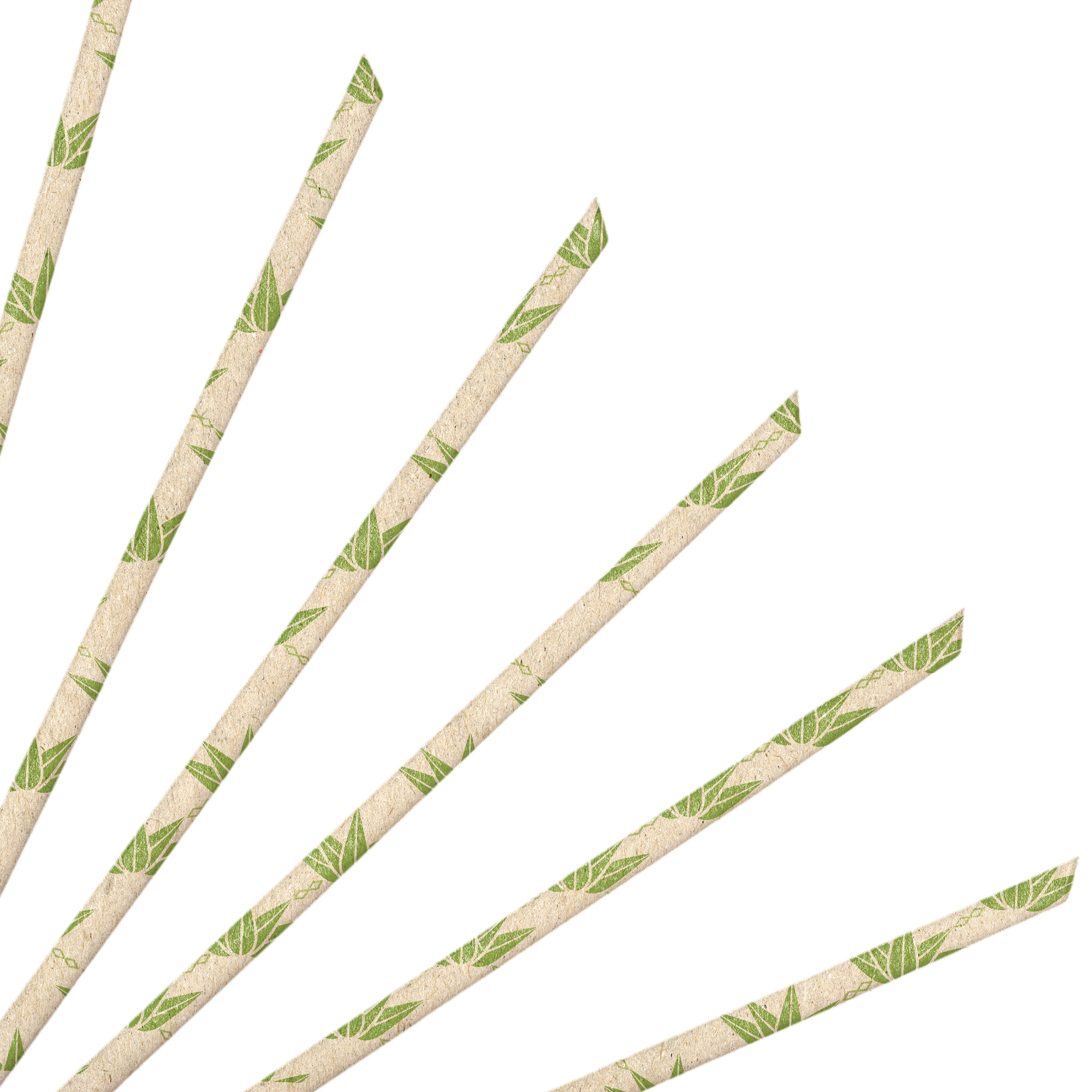 Custom Disposable 4-Ply Straight Angled Paper Straws - Image 2