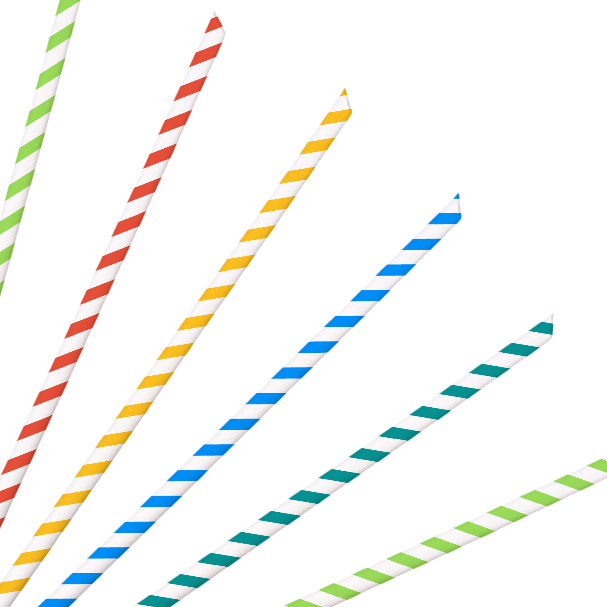 Custom Disposable 4-Ply Straight Angled Paper Straws - Image 5
