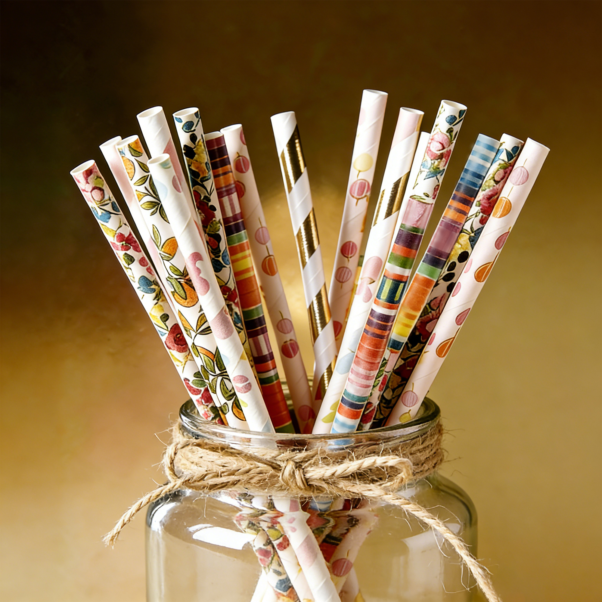 Custom Disposable 4-ply Straight Drinking Paper Straw - Image 9