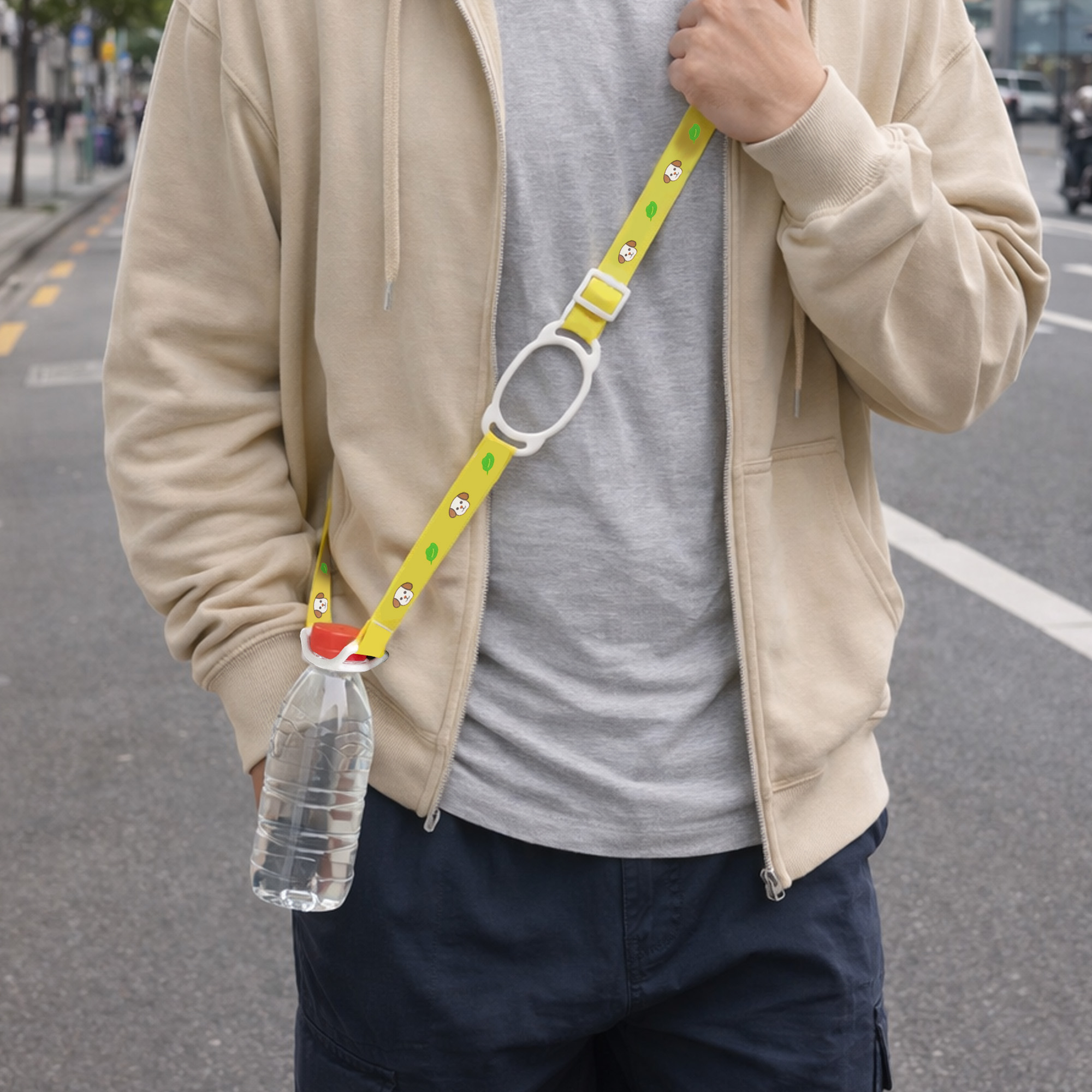 2 in 1 Water Bottle Lanyard - Image 5