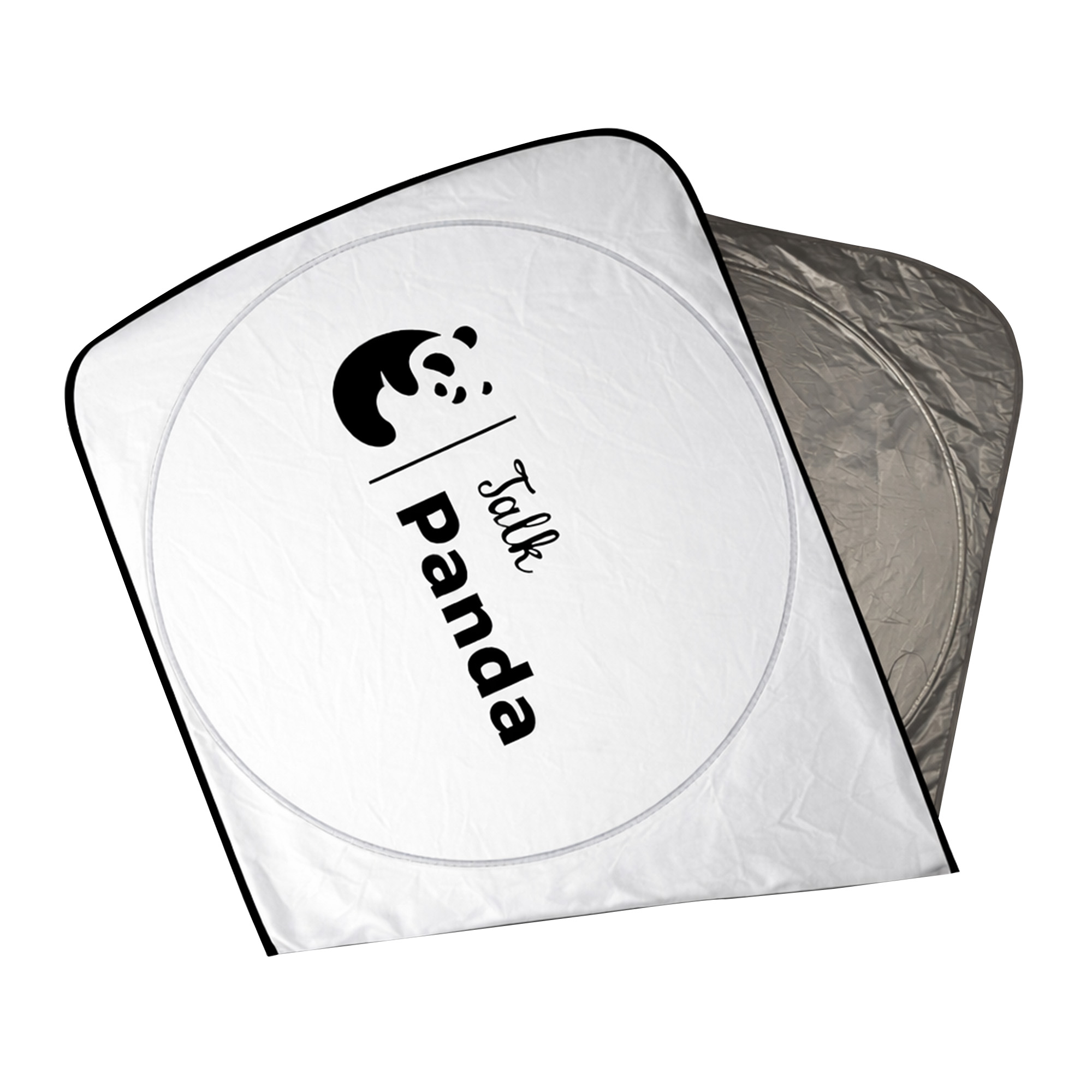 Twin Circular Light-blocking Car Sun Shade - Image 4