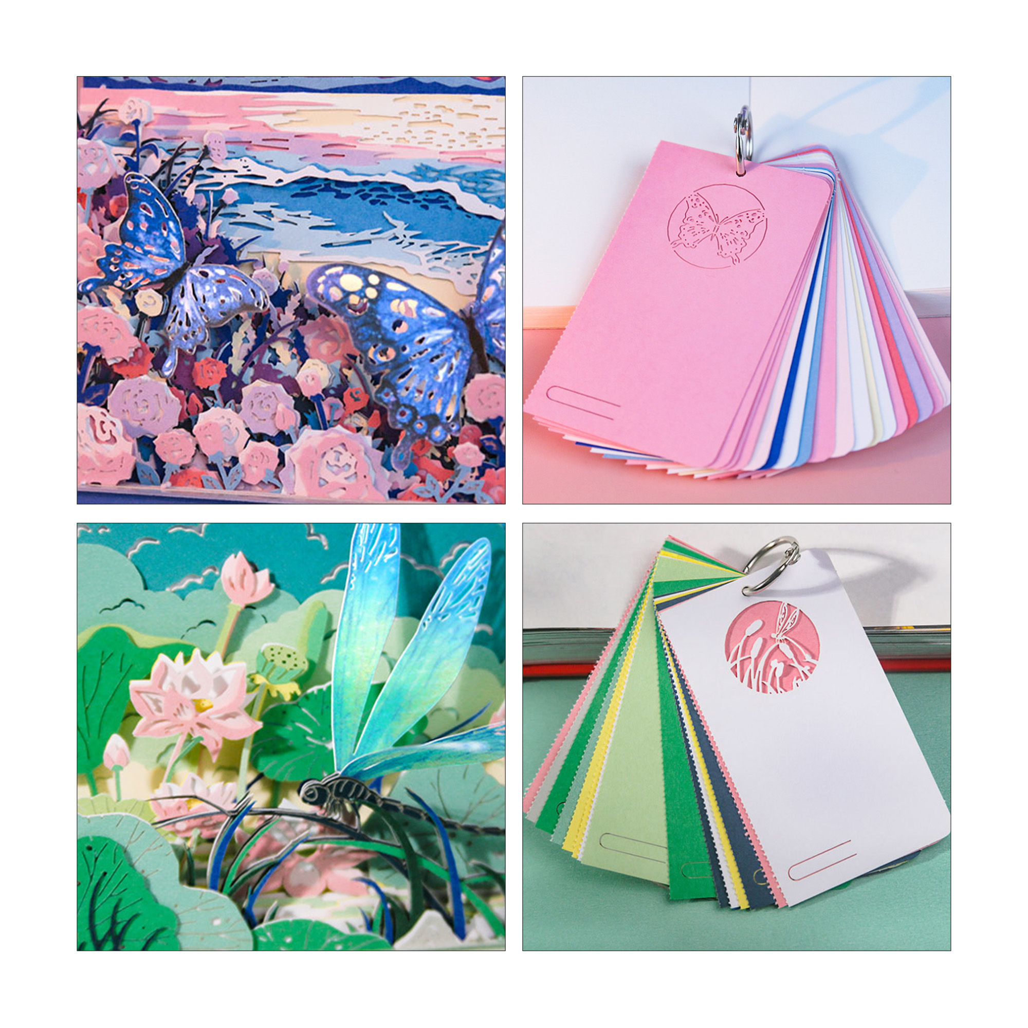 3D Paper-Cut Sculpture Notepad with Hanging Loop - Image 6