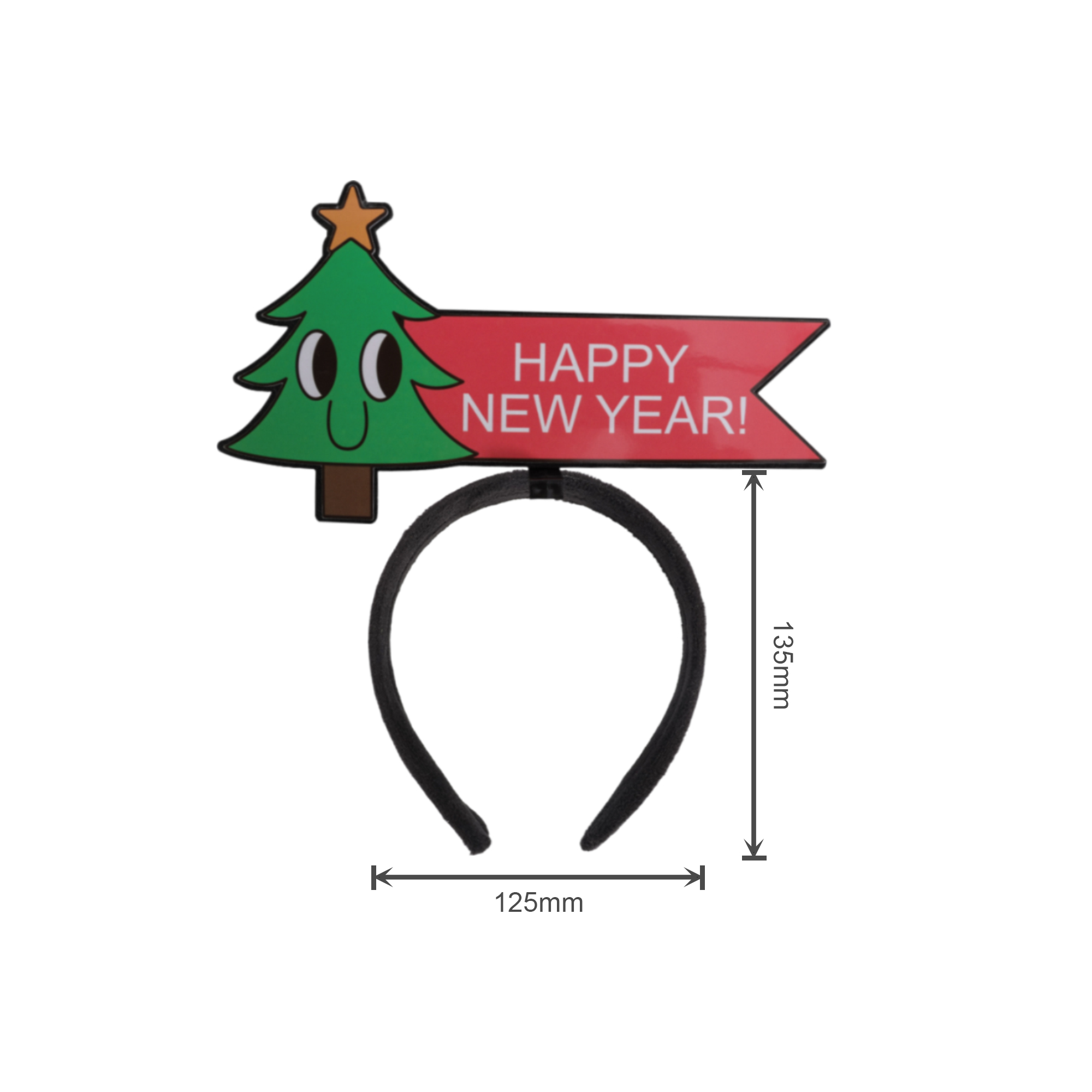 Glossy Coated Topper Headband - Image 4