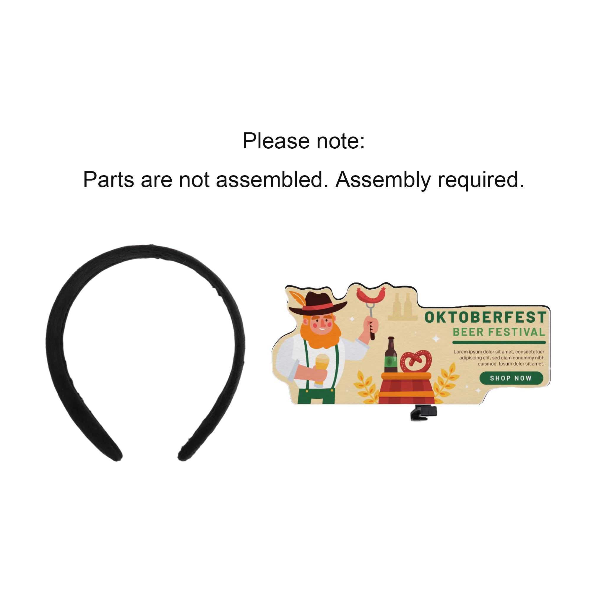 Custom Foam Topper Headband - Image 7