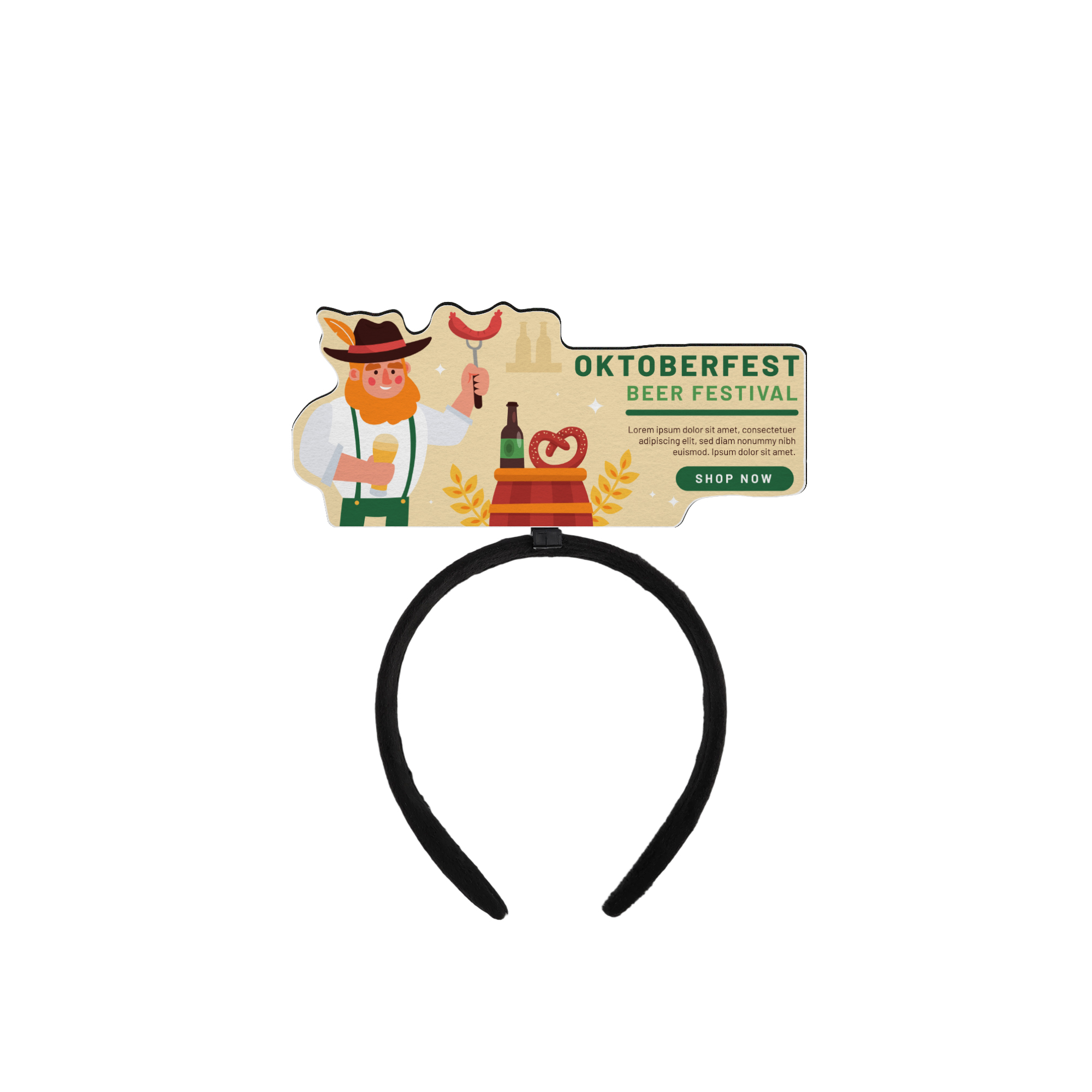 Custom Foam Topper Headband - Image 3