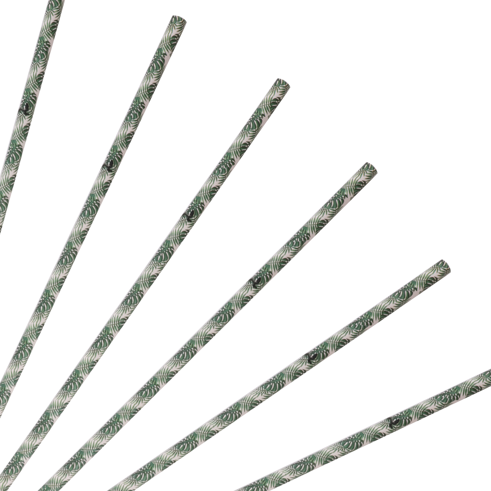 Disposable 3-ply Straight Drinking Paper Straw - Image 3