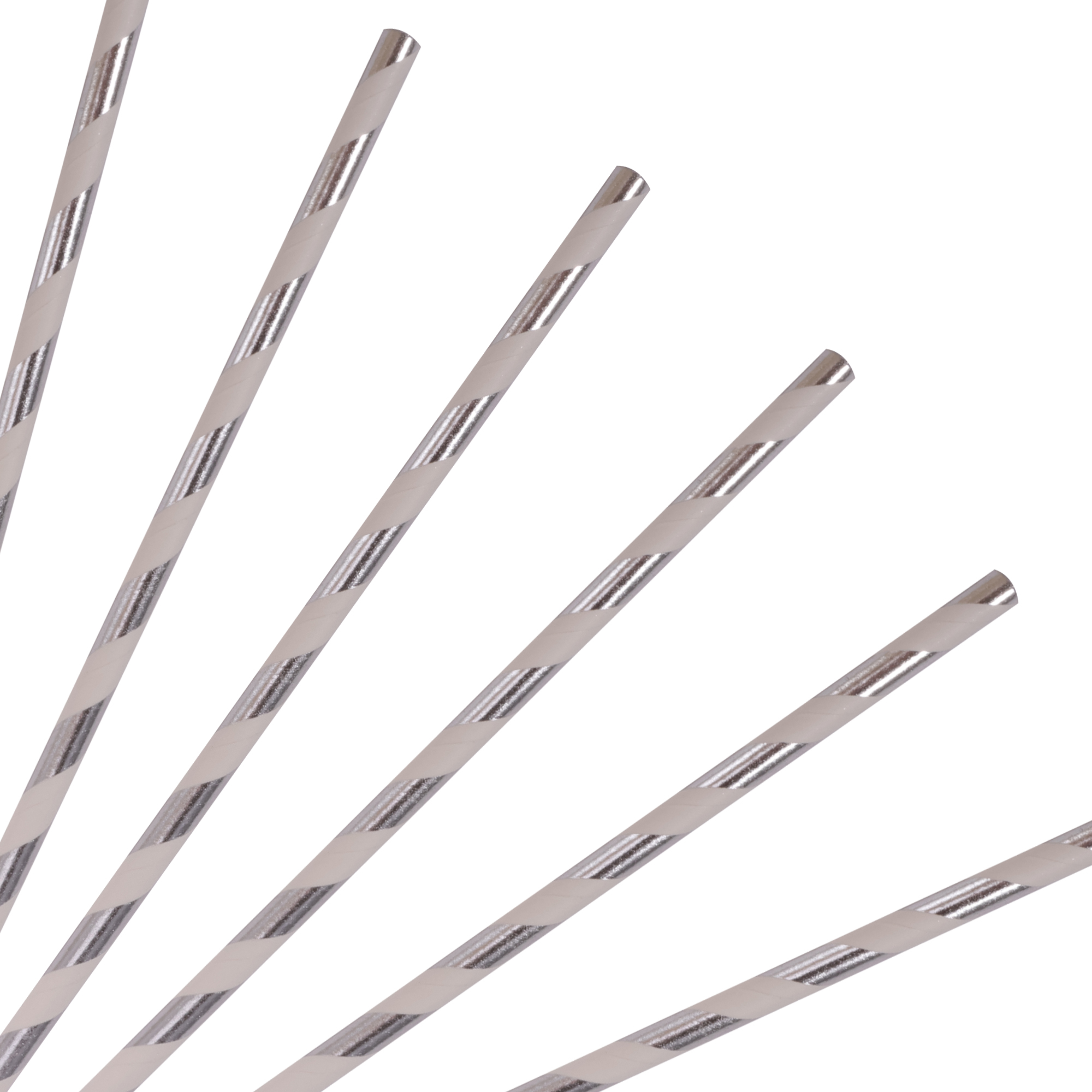 Disposable 3-ply Straight Drinking Paper Straw - Image 2