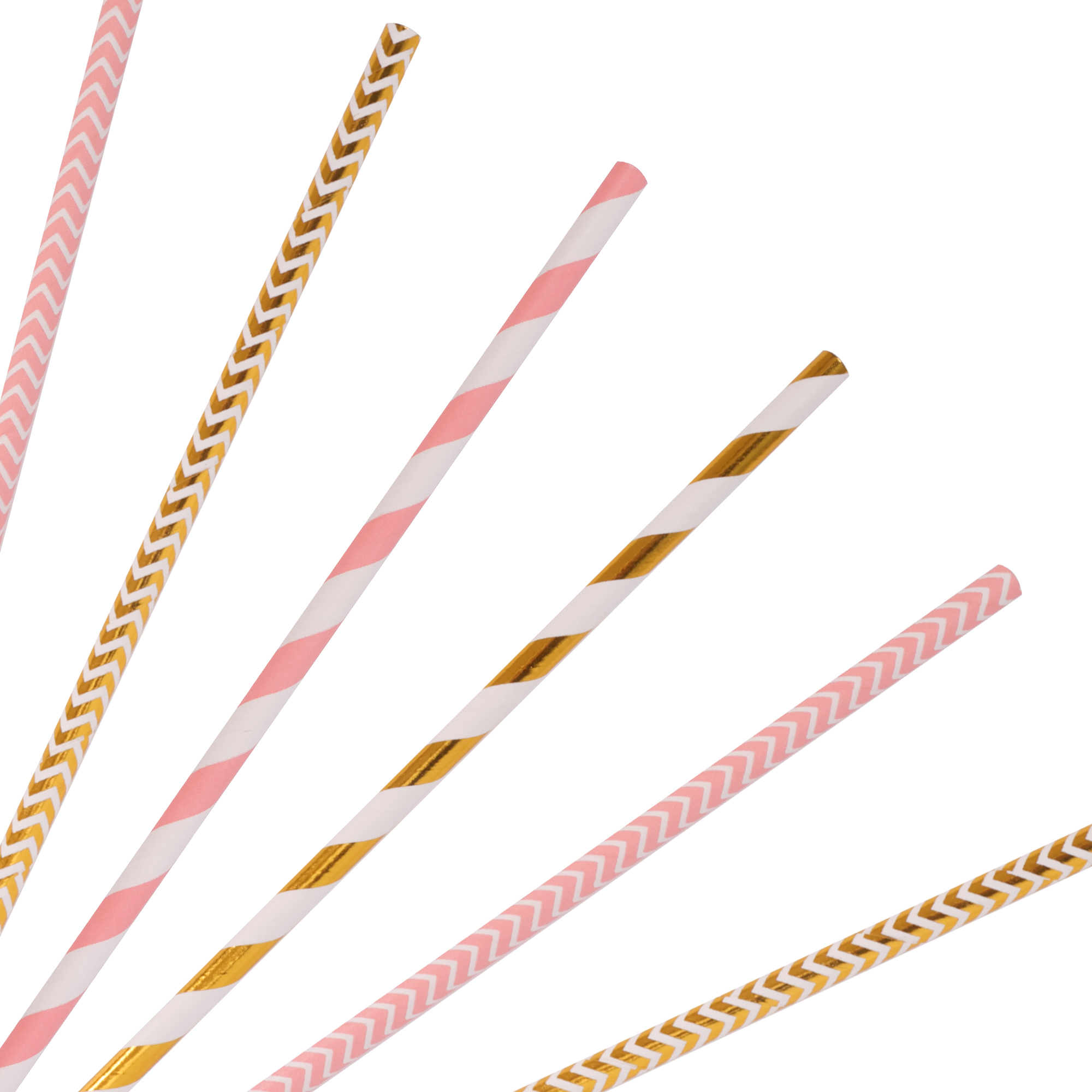 Disposable 3-ply Straight Drinking Paper Straw - Image 5