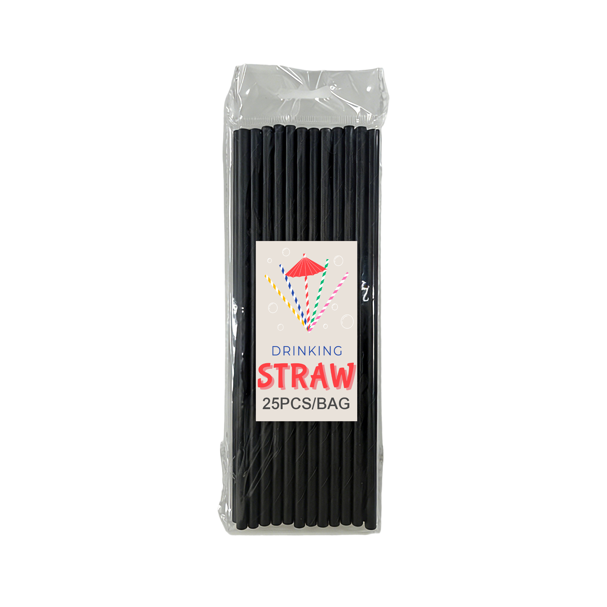 Disposable 3-ply Straight Drinking Paper Straw - Image 21