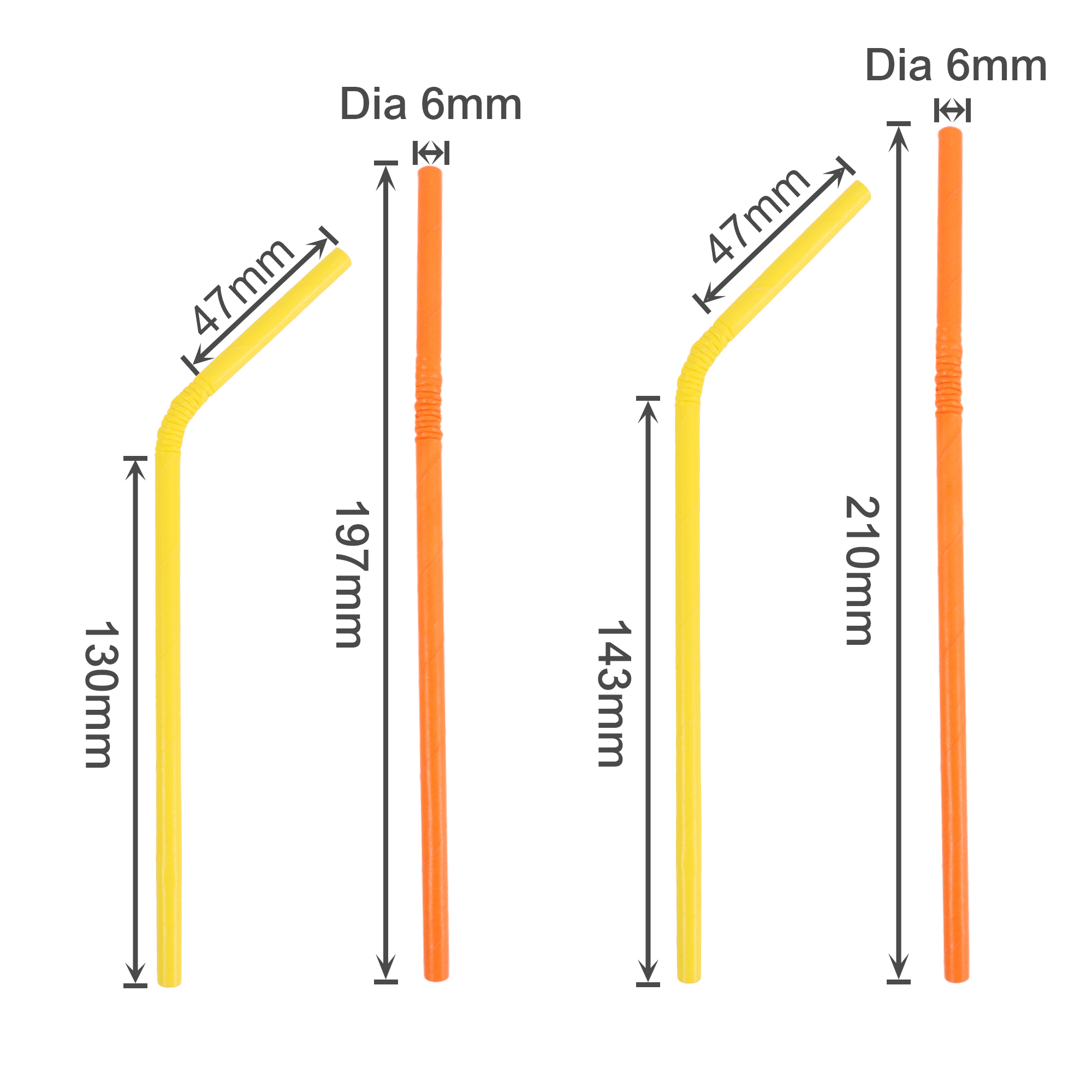 Custom Disposable 3-ply Bendable Drinking Paper Straw - Image 5