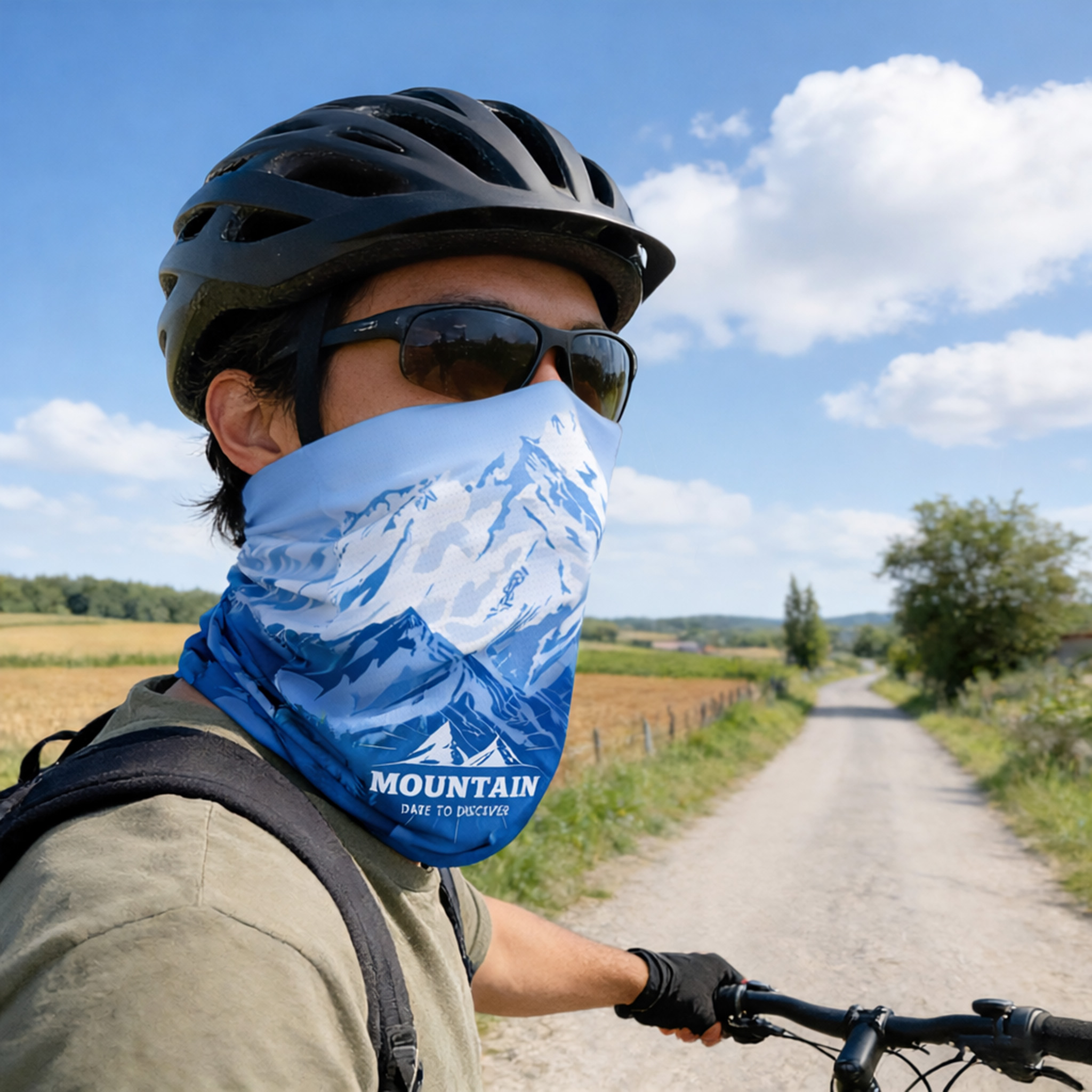 UPF 50+ Perforated Ice Silk Neck Gaiter - Image 9