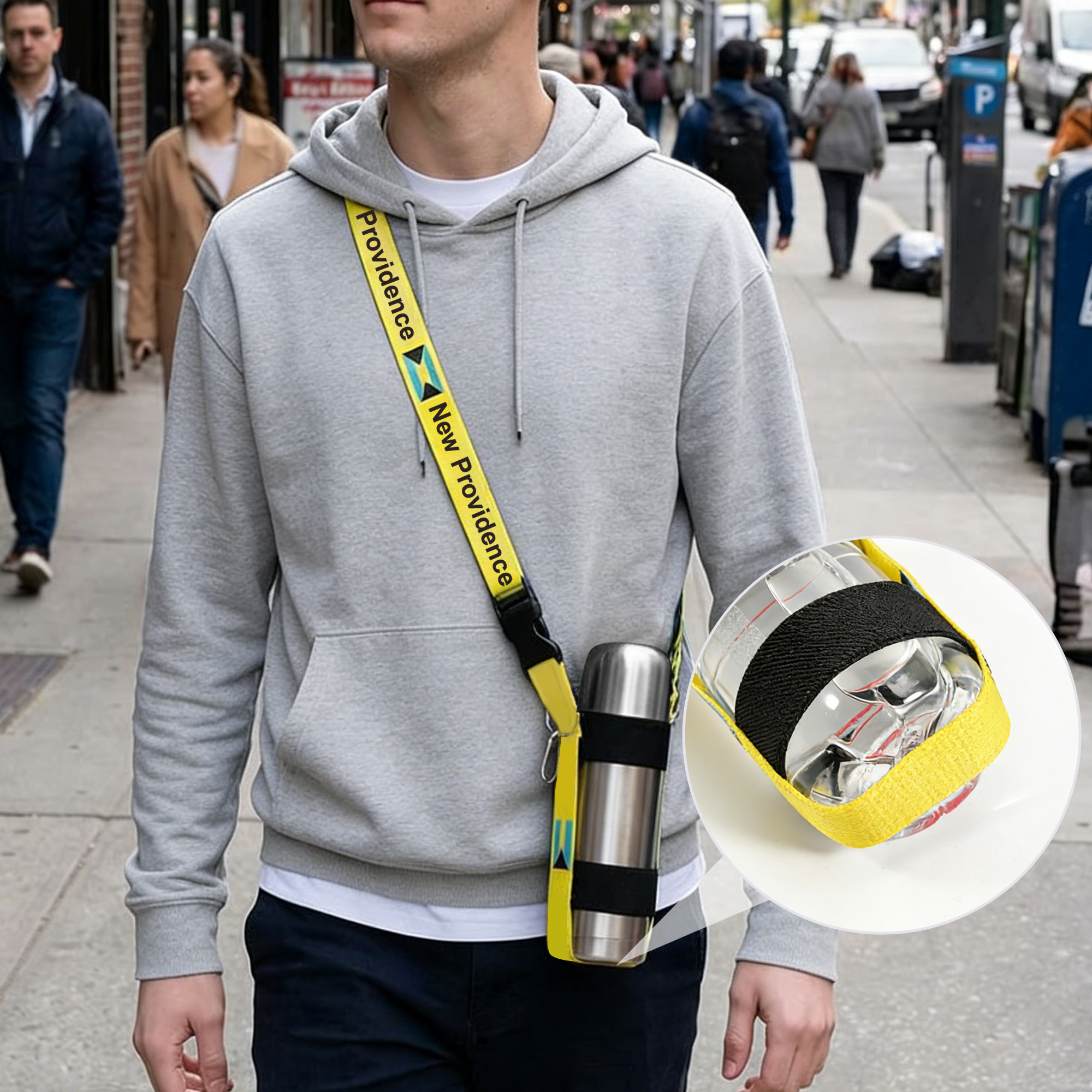 Water Bottle Holder Strap Sling - Image 5