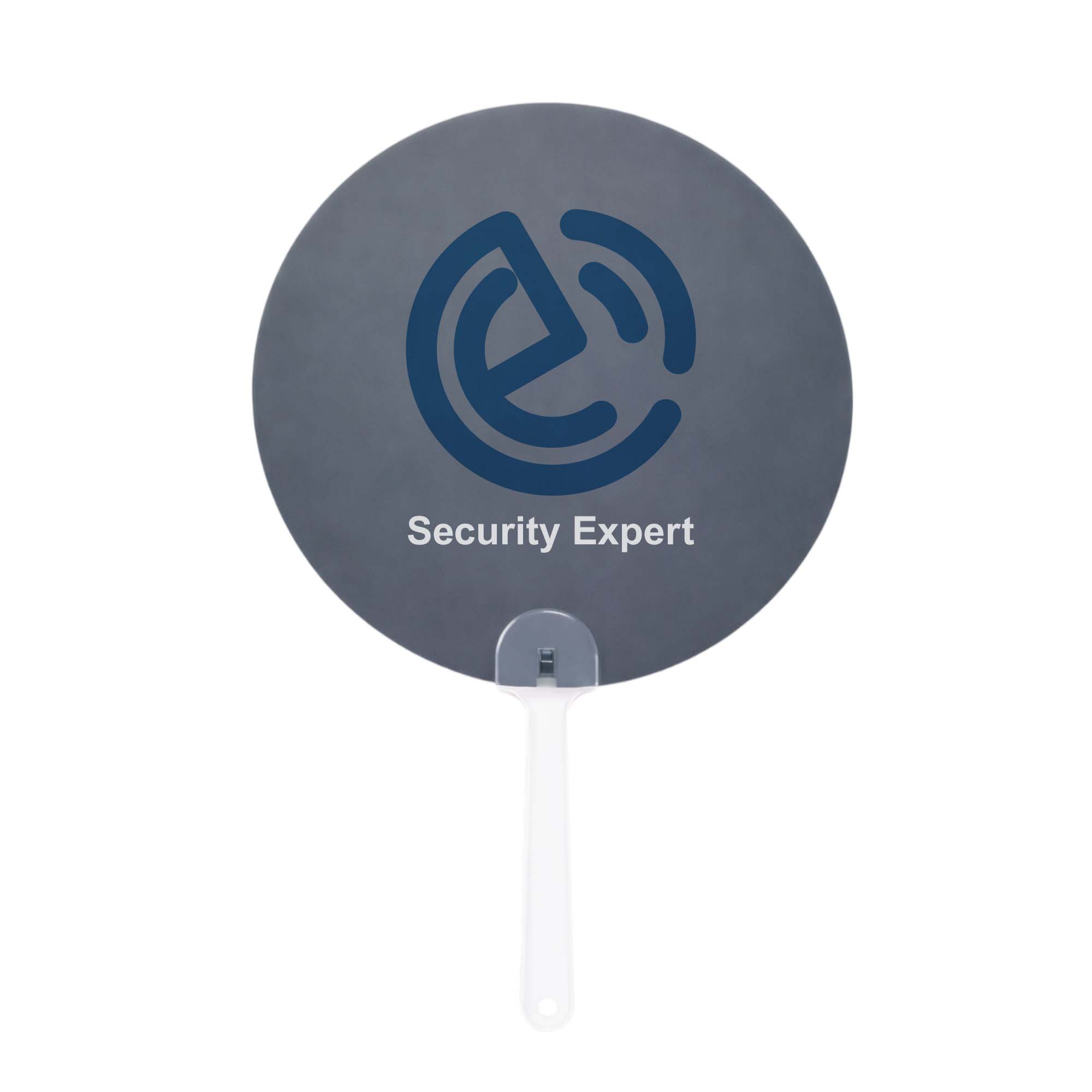 Custom Shape PP Hand Fan - Image 4