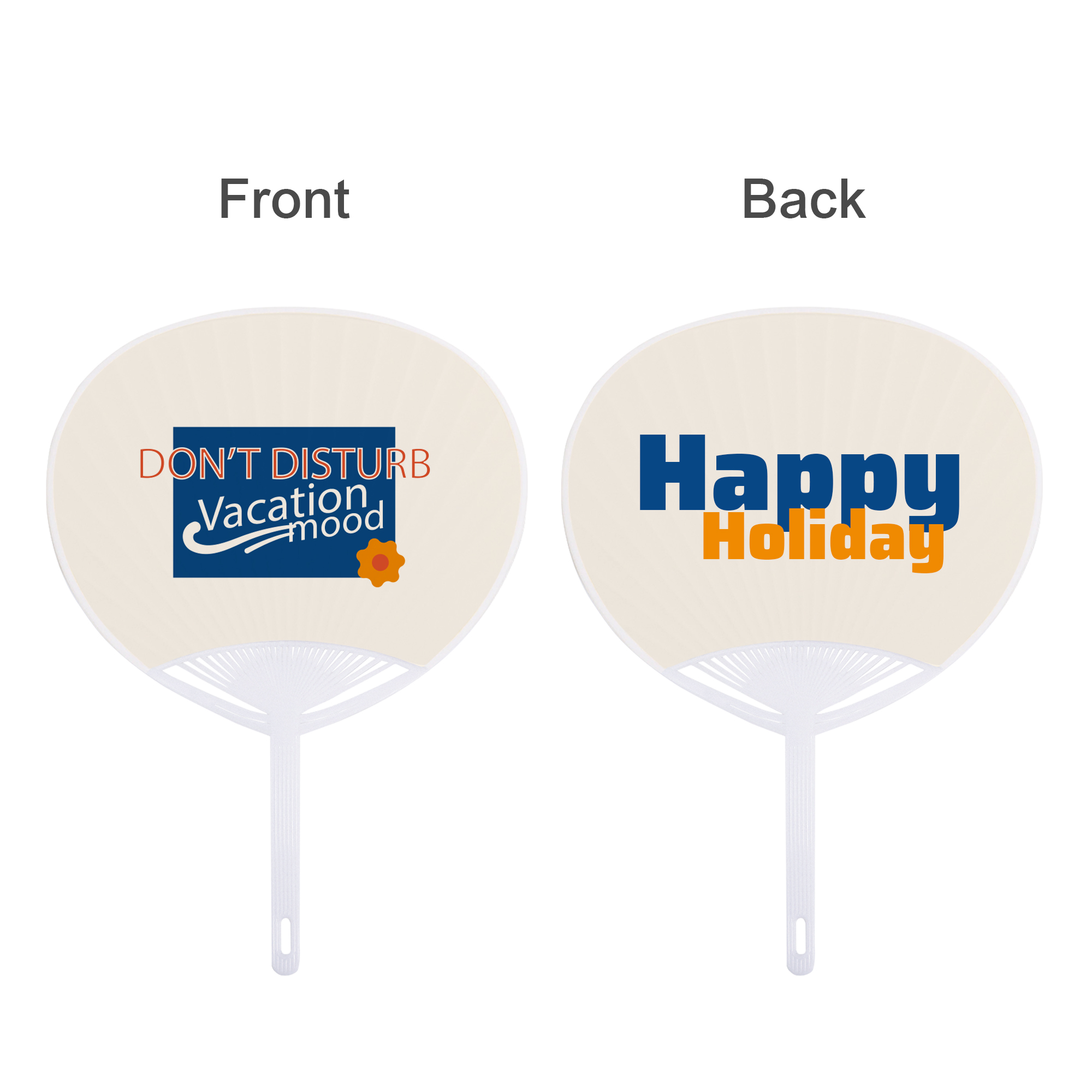 PVC Hand Fan - Image 3